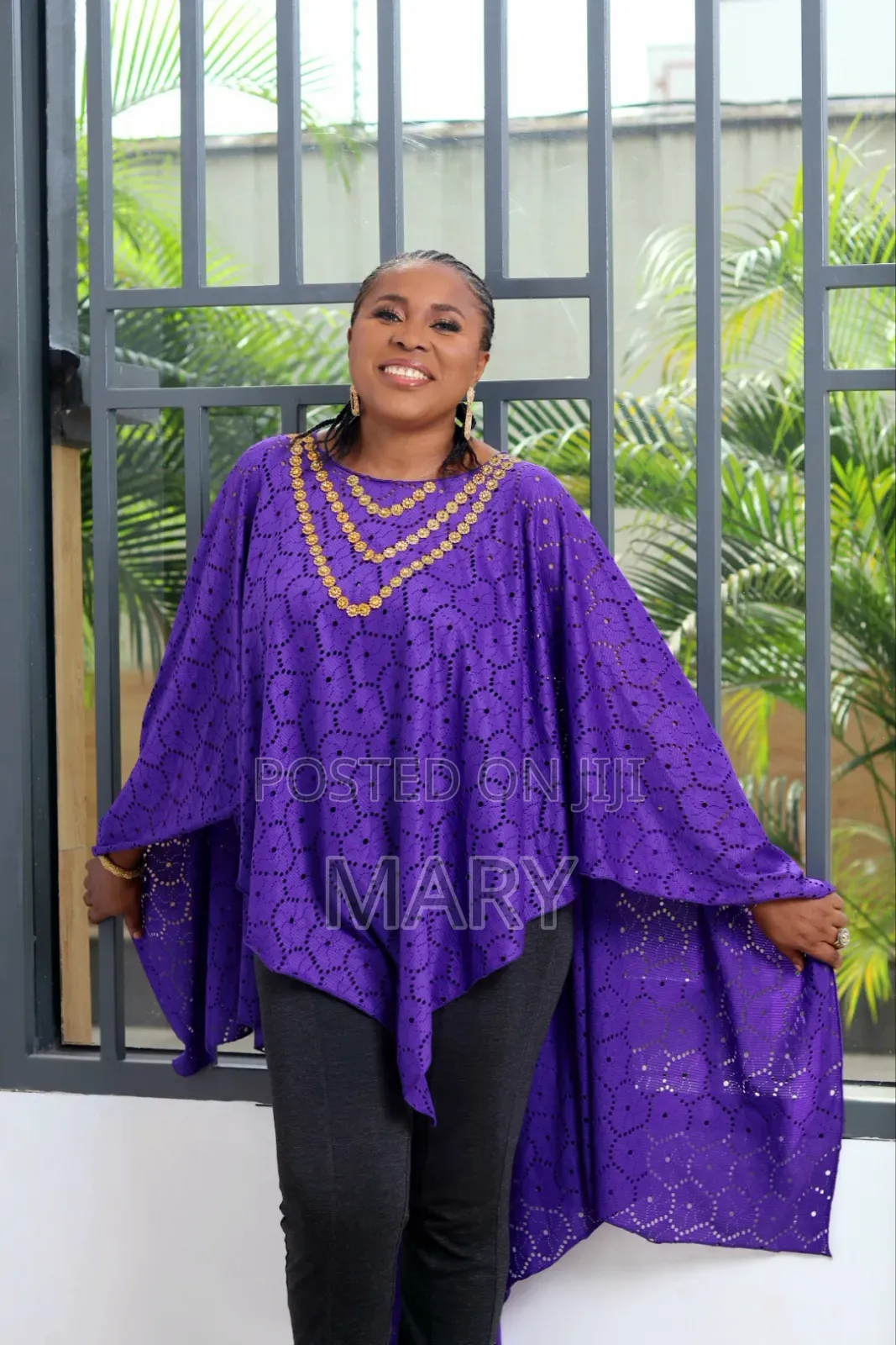 Lace Poncho / Cape Top