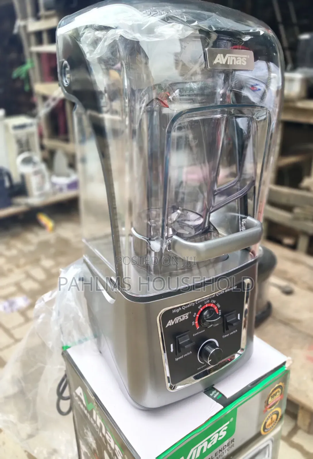 Industrial Soundproof 5.2Liters Blender -5200w