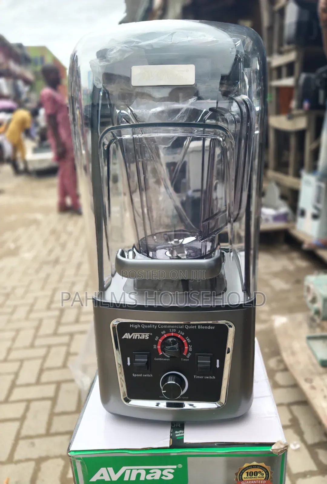 Industrial Soundproof 5.2Liters Blender -5200w