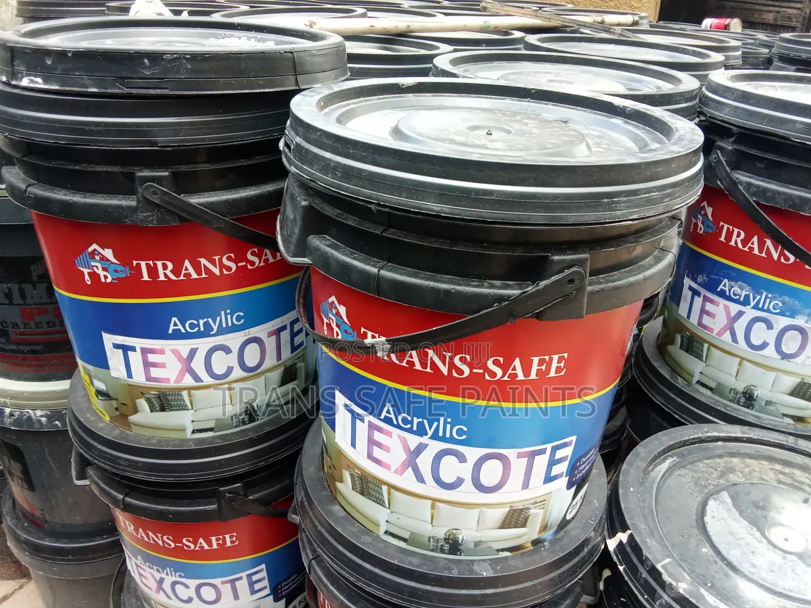 Trans-Safe High Quality TEXCOTE PAINT