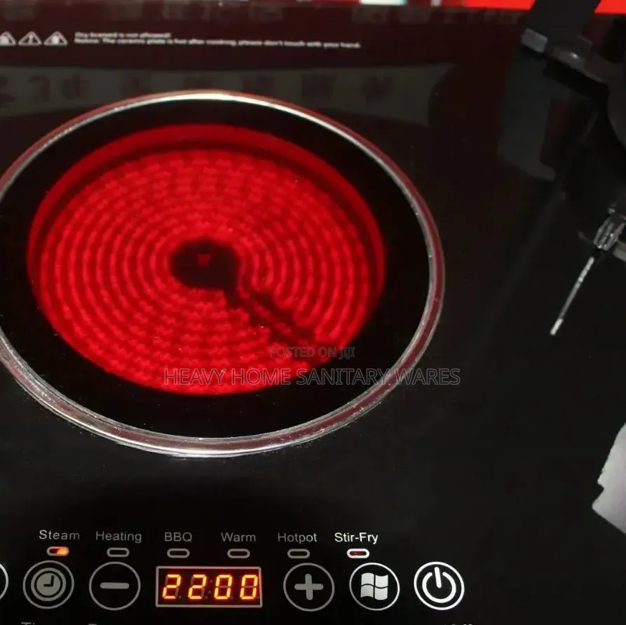 Flip Electric Cooker and Hot Plate Display