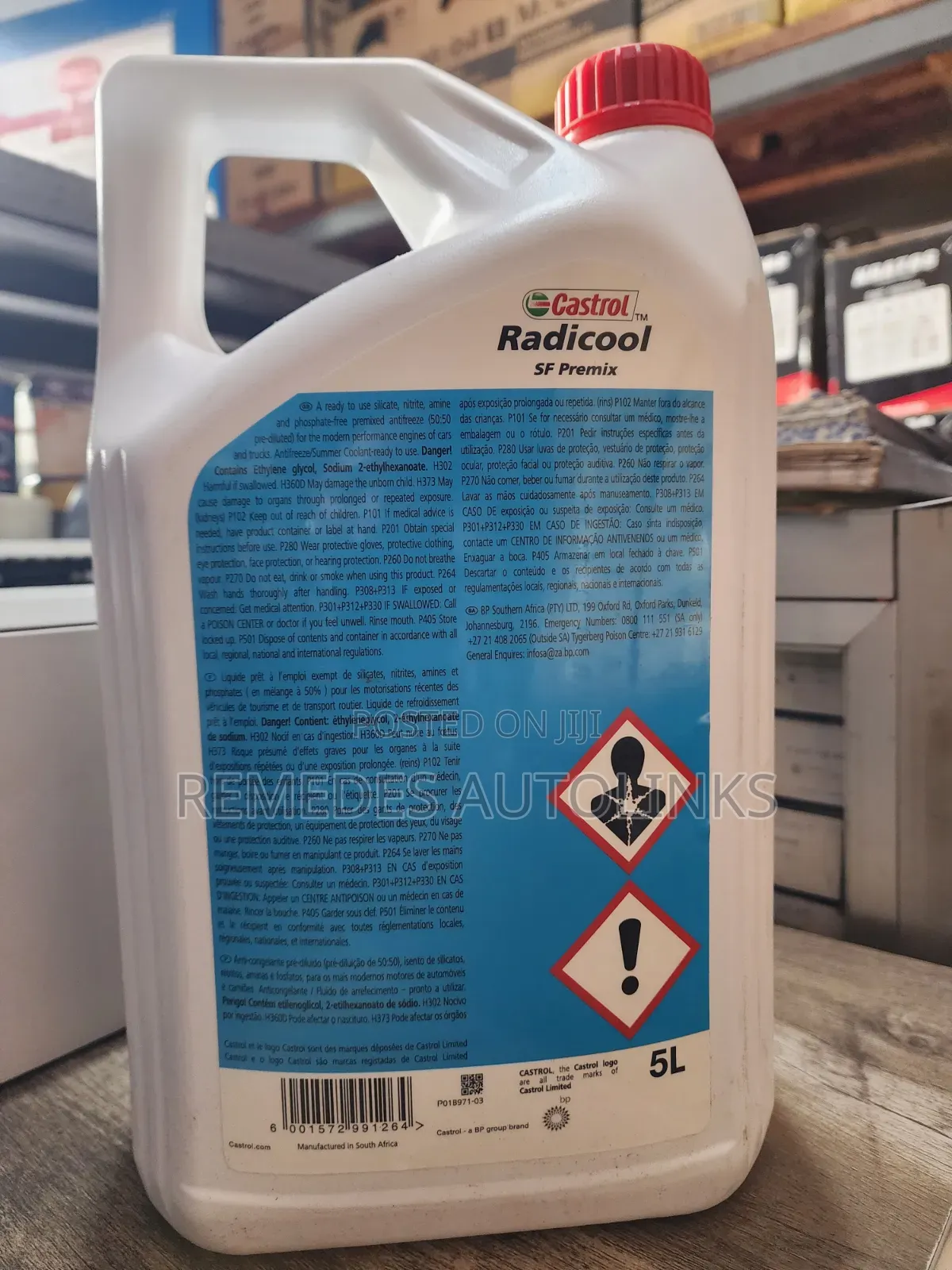 Castrol Antifreeze Coolant 5l