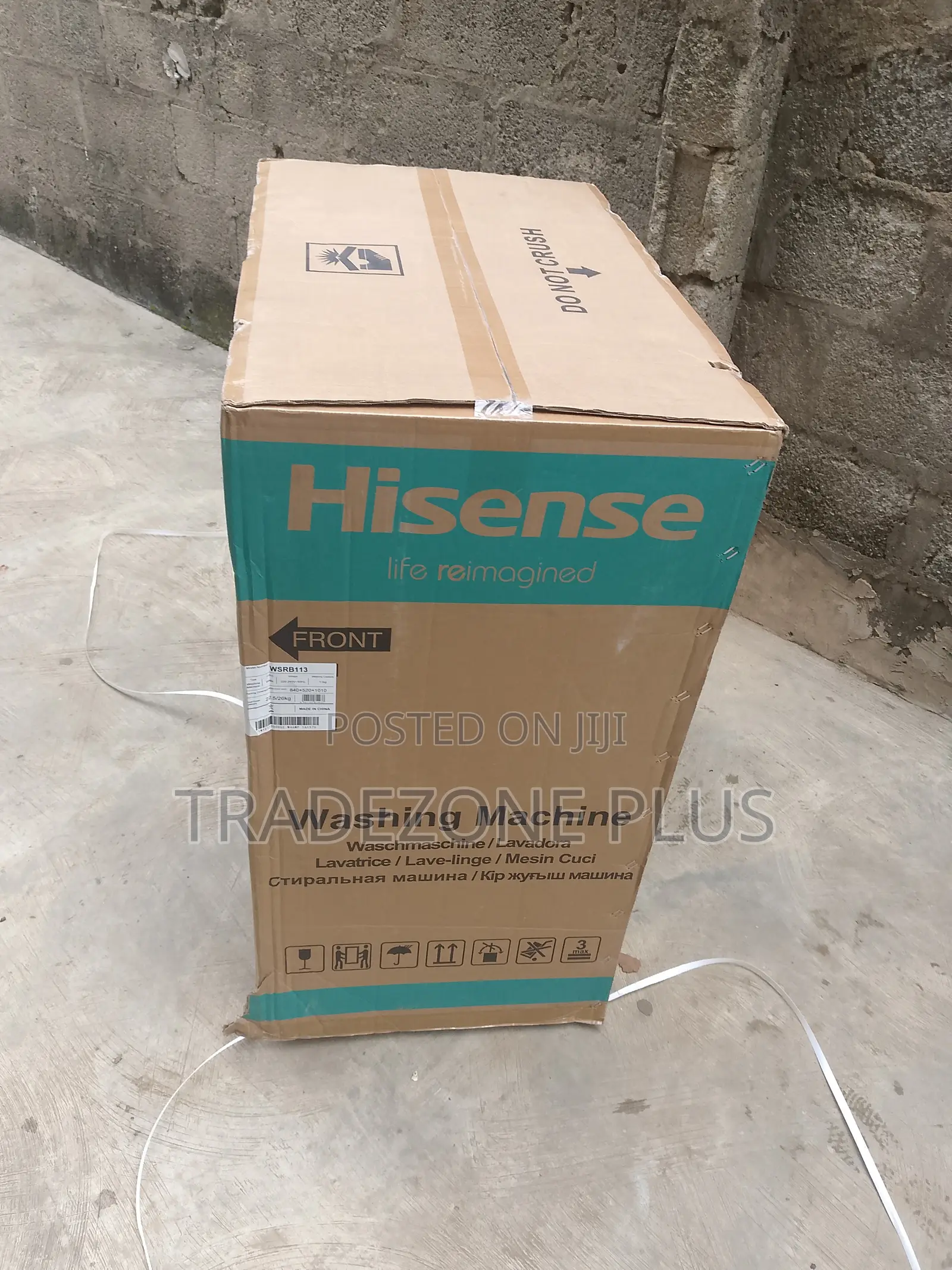 Brand New Hisense 11KG Manual Washing Machine