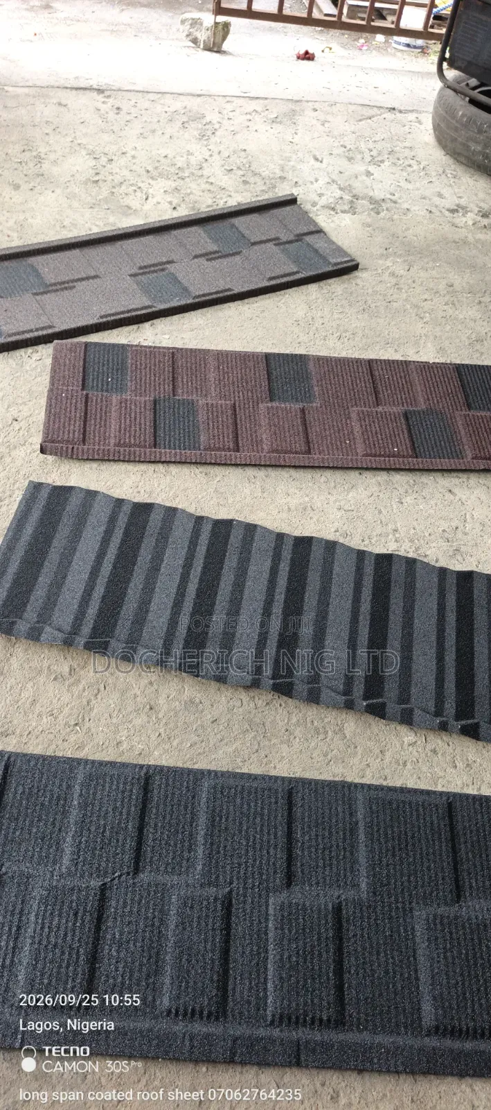We Supply Stone Coated Roofing Sheet