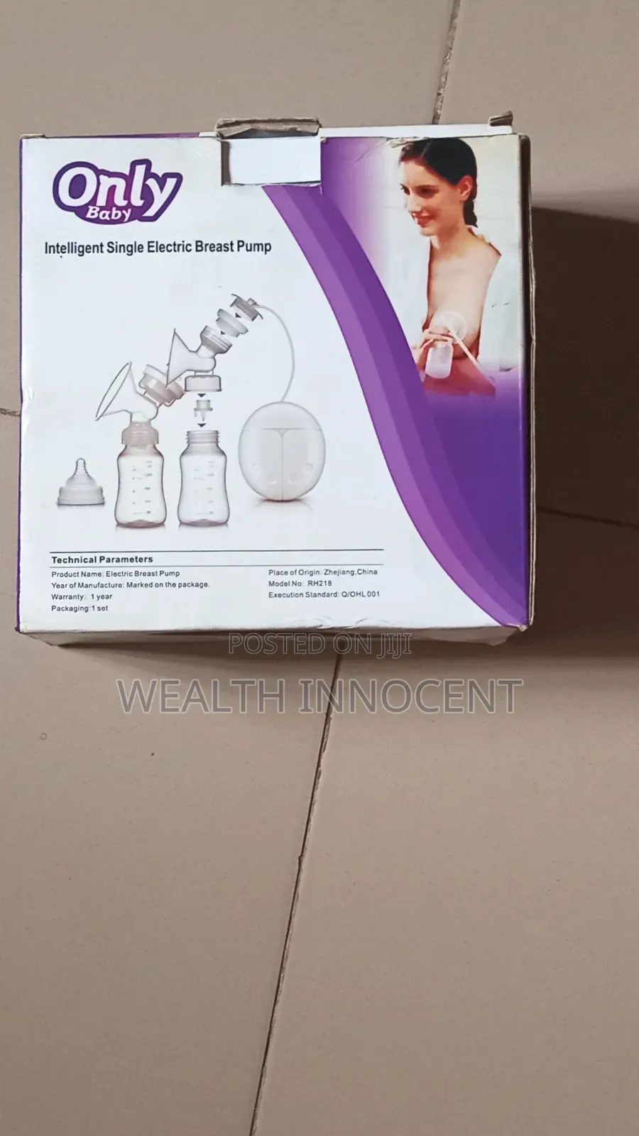 Brand New Only Baby Electric Breast Pump –RH218
