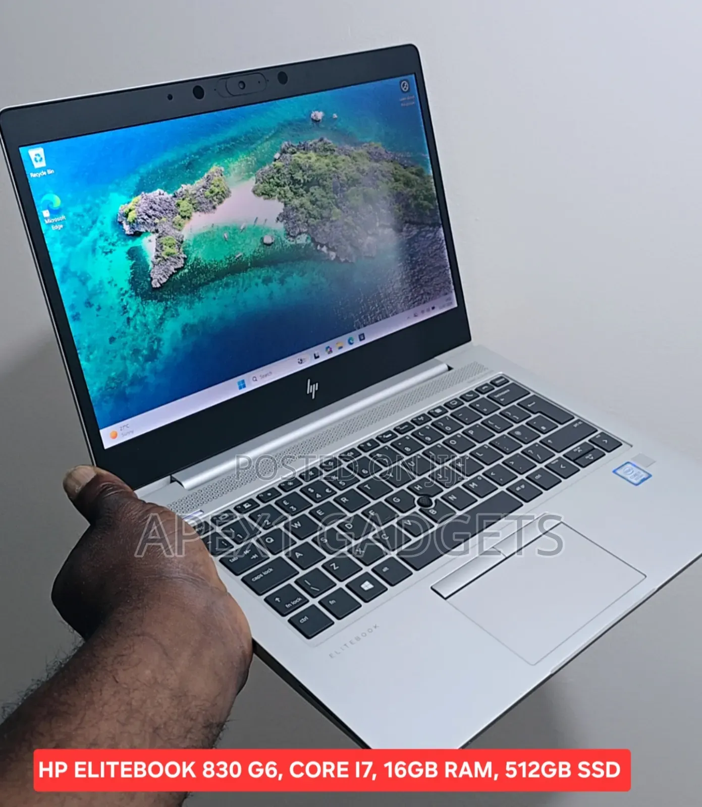 Laptop HP EliteBook 830 G6 16GB Intel Core i7 SSD 512GB