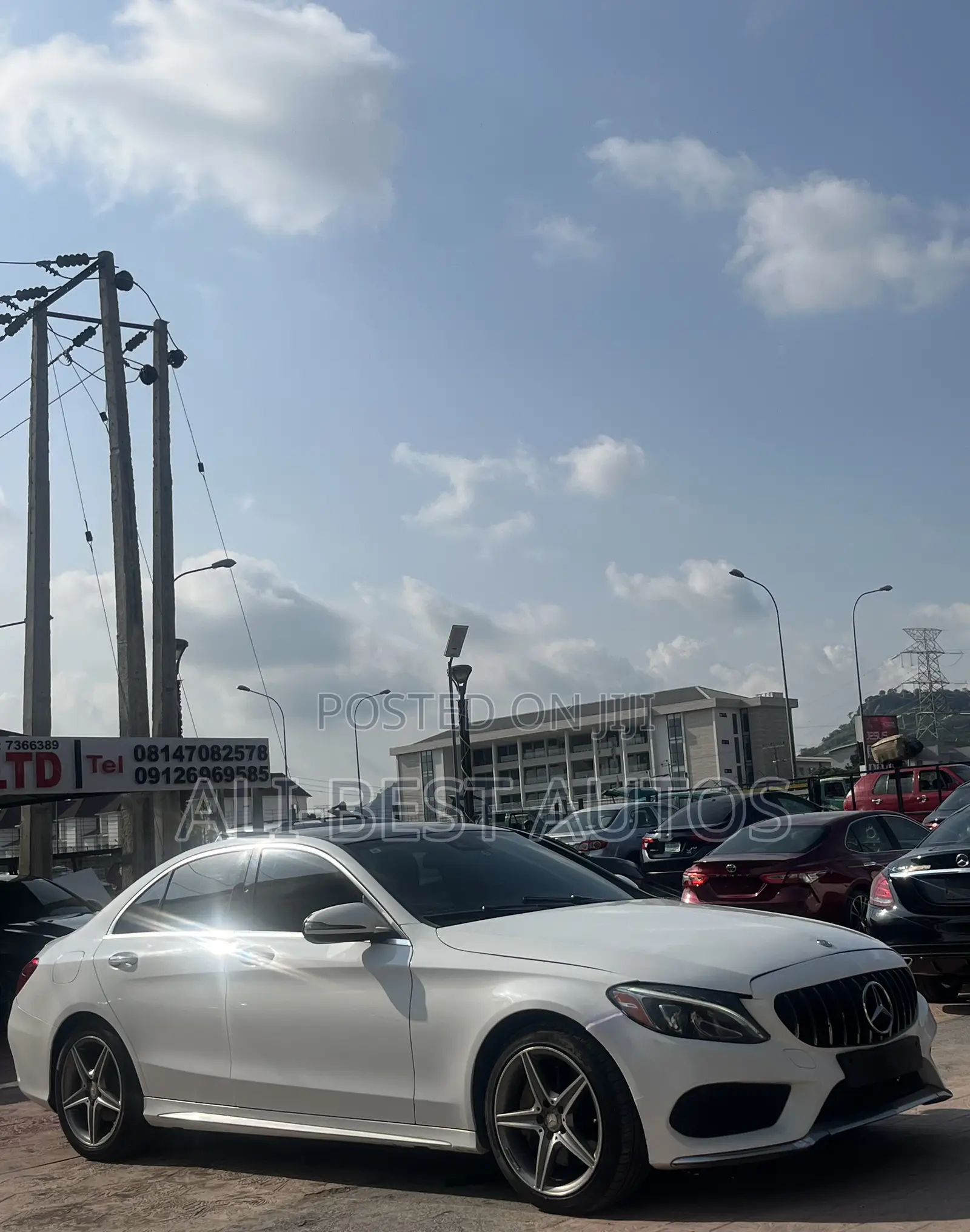 Mercedes-Benz C300 2016 White