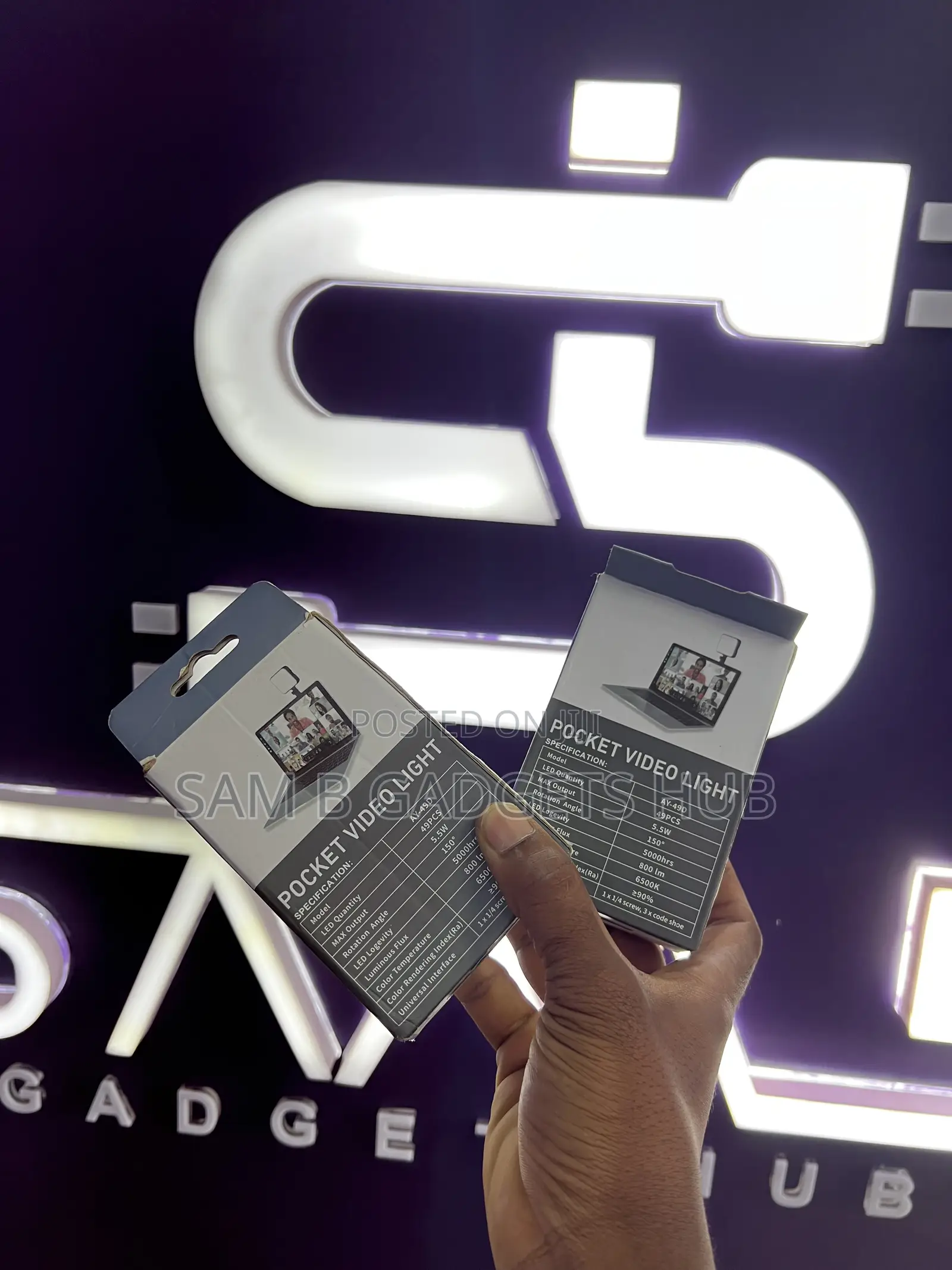 Order Me Pocket Selfie Light