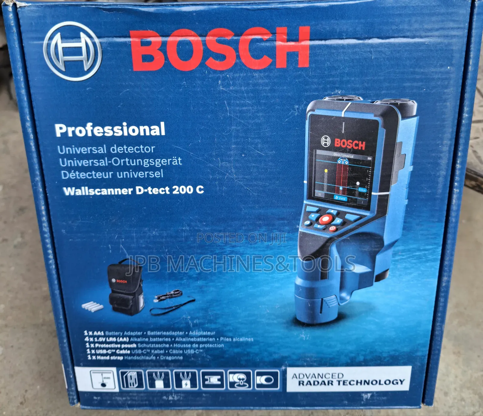 PRO D-Tect 200 C Wall
Detector