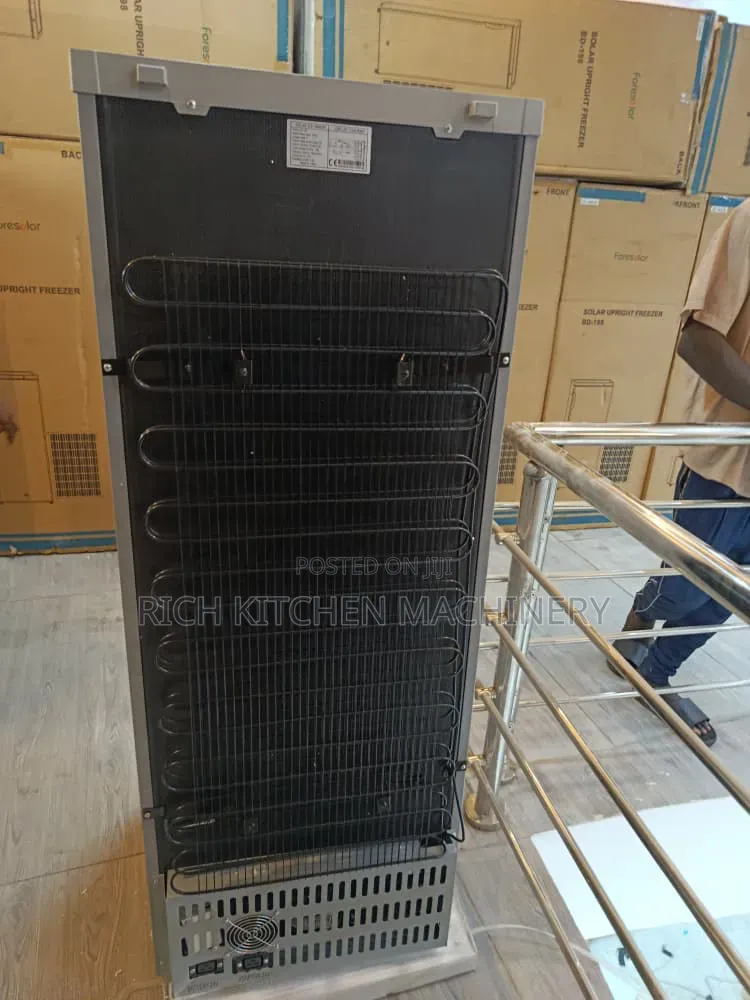 198L Solar Upright Ice Block Freezer