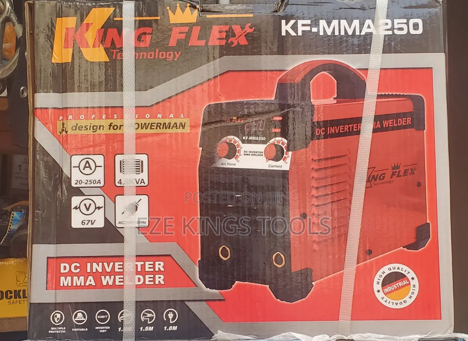 King Flex KF-MMA250 DC Inverter MMA Welder
