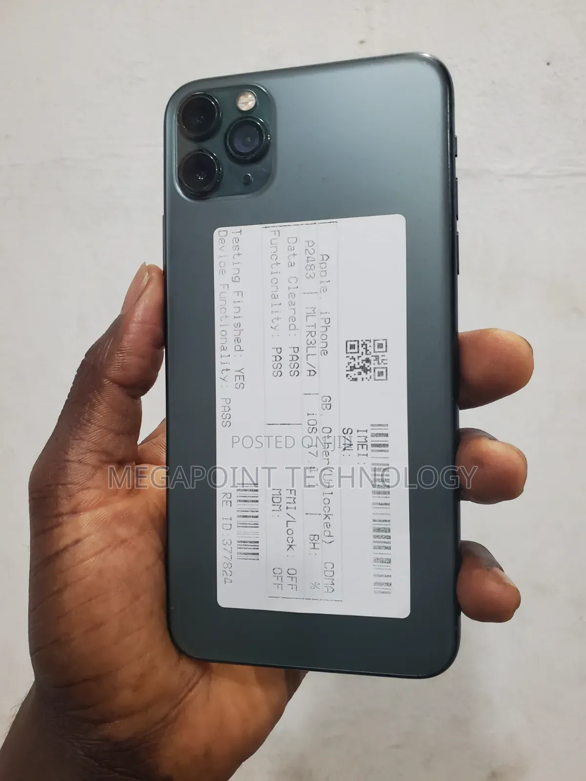 Apple iPhone 11 Pro Max 64 GB Black