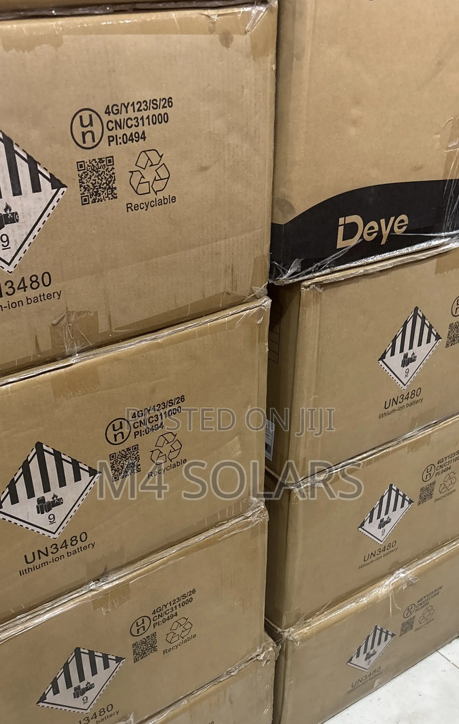Deye 16kwh 48v Lithium Ion Battery