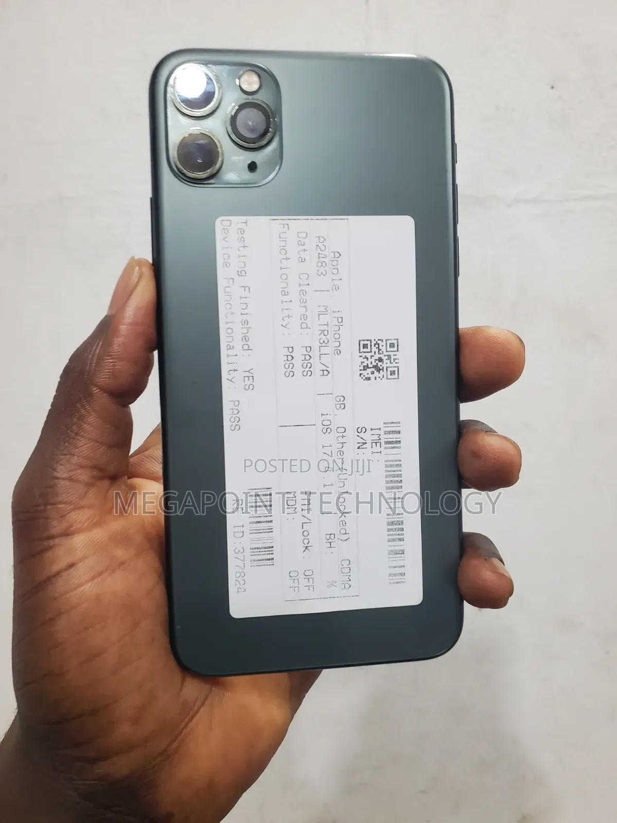 Apple iPhone 11 Pro Max 64 GB Black
