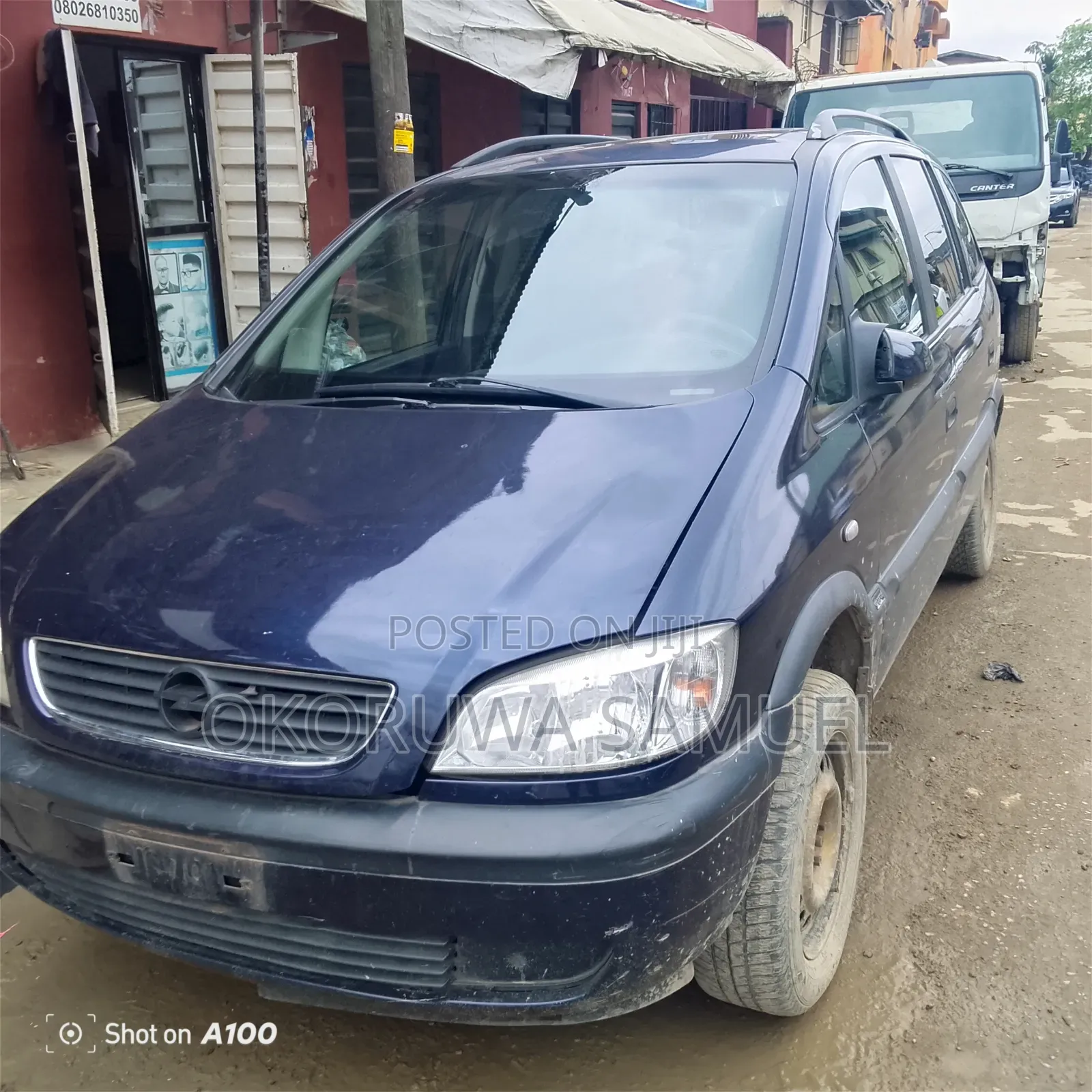 Opel Zafira Snowtrekker 2000 Blue
