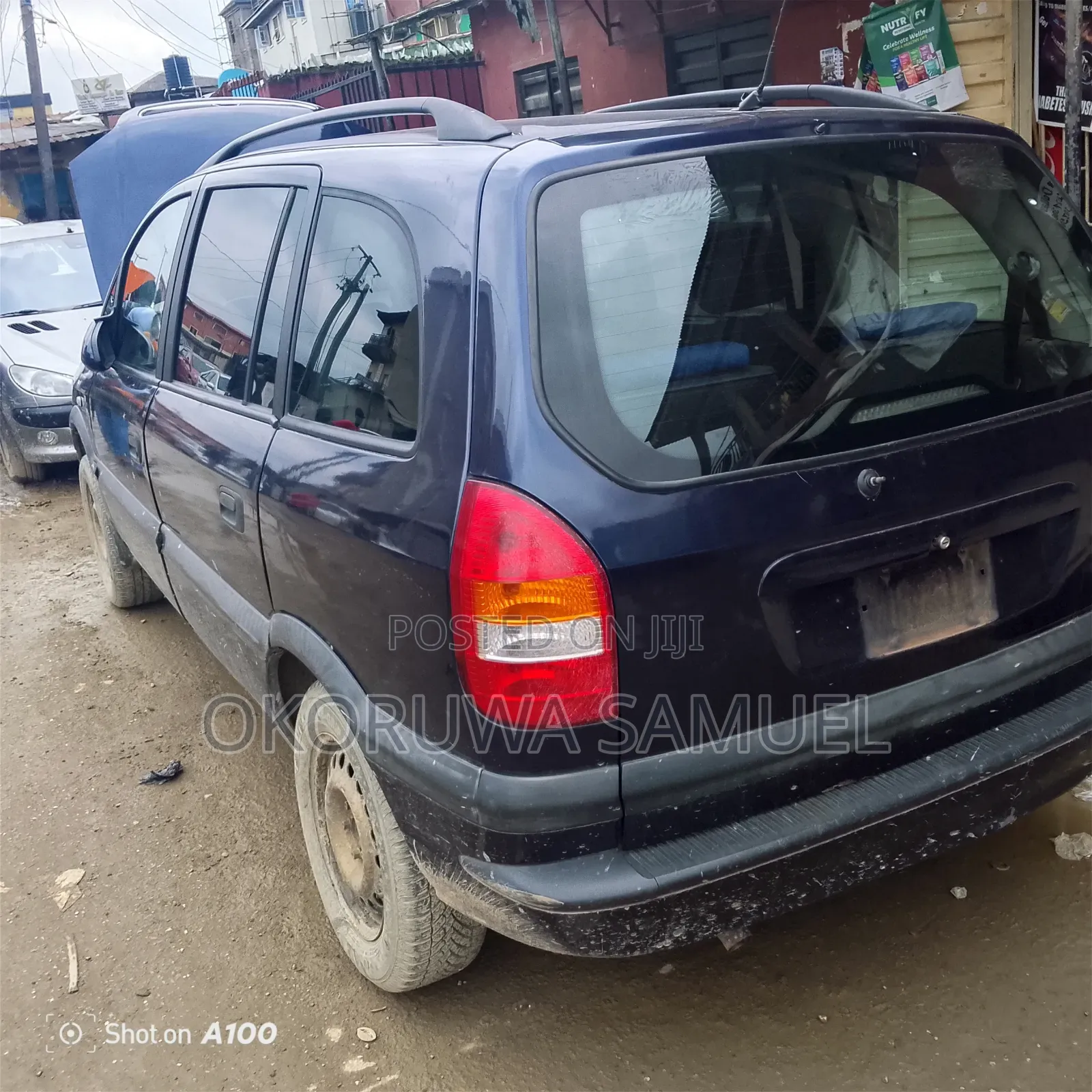Opel Zafira Snowtrekker 2000 Blue