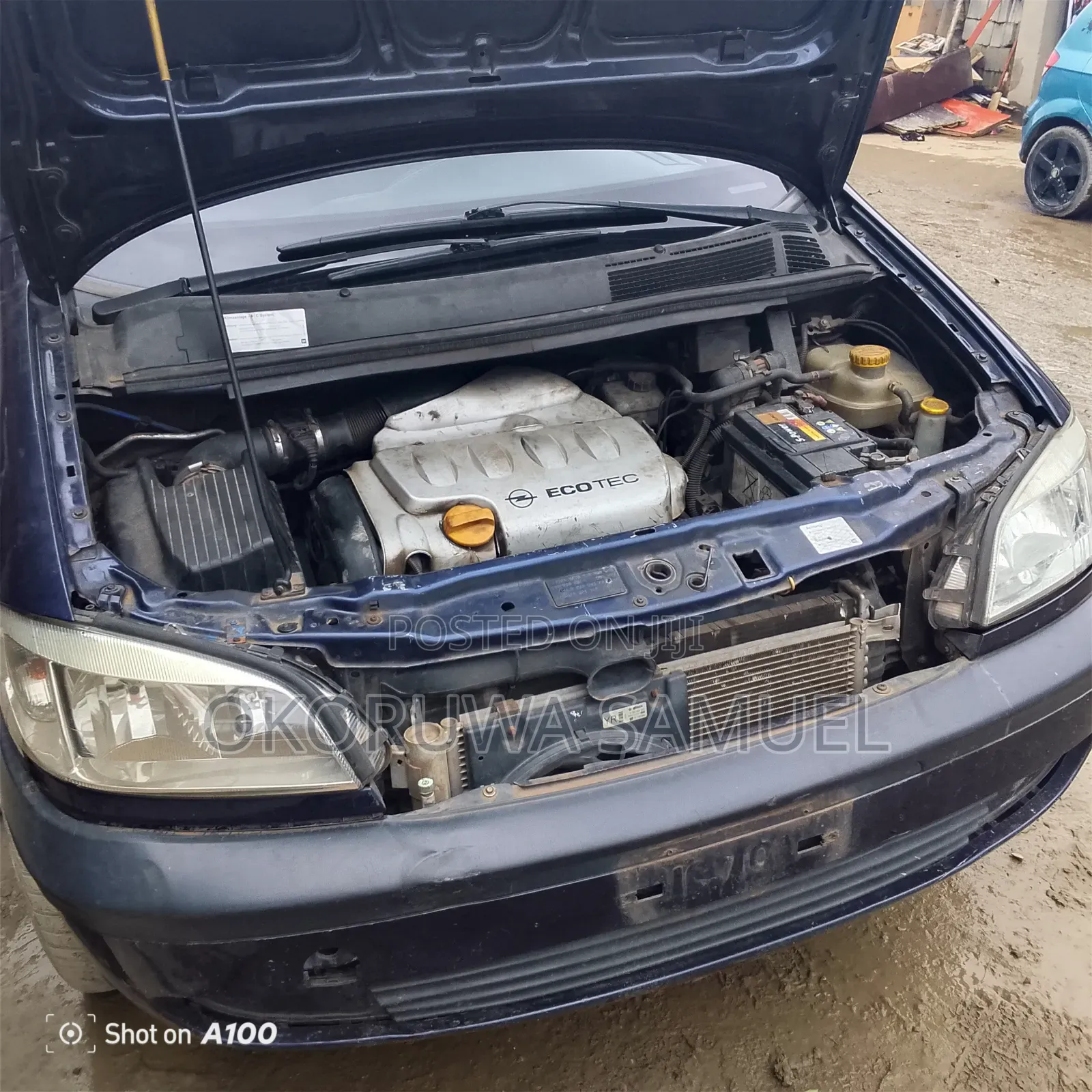 Opel Zafira Snowtrekker 2000 Blue