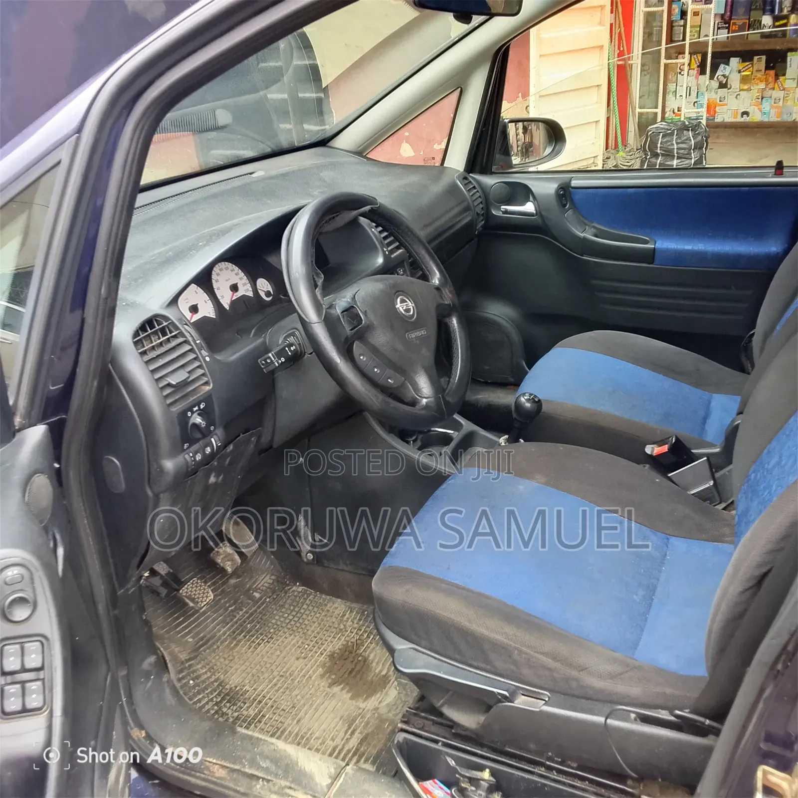 Opel Zafira Snowtrekker 2000 Blue