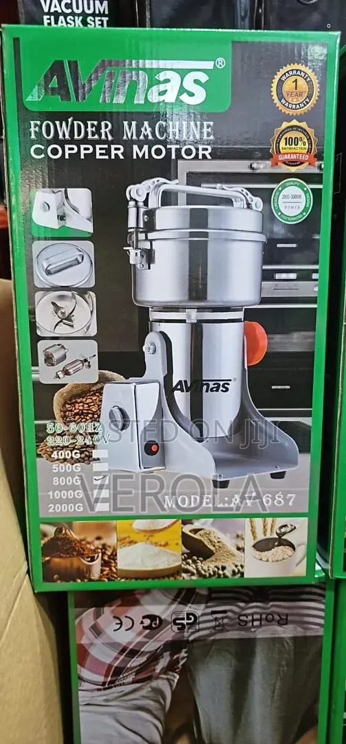 ​AVINAS Commercial 800g Spice Grain (Model AV-687) - Brand New
