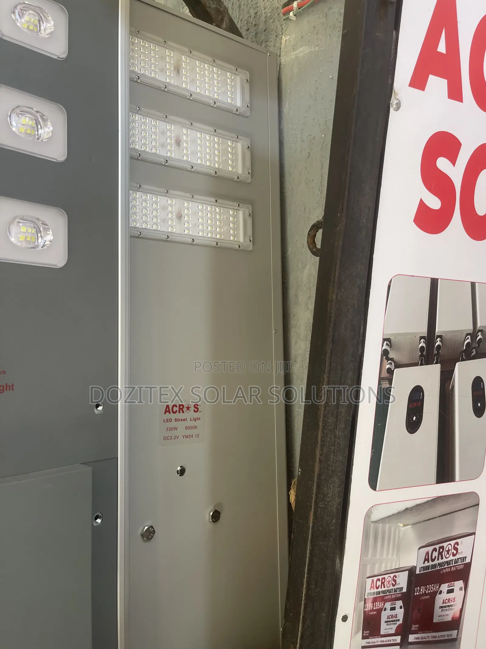 Across Industrial 500w Solar Street Lights