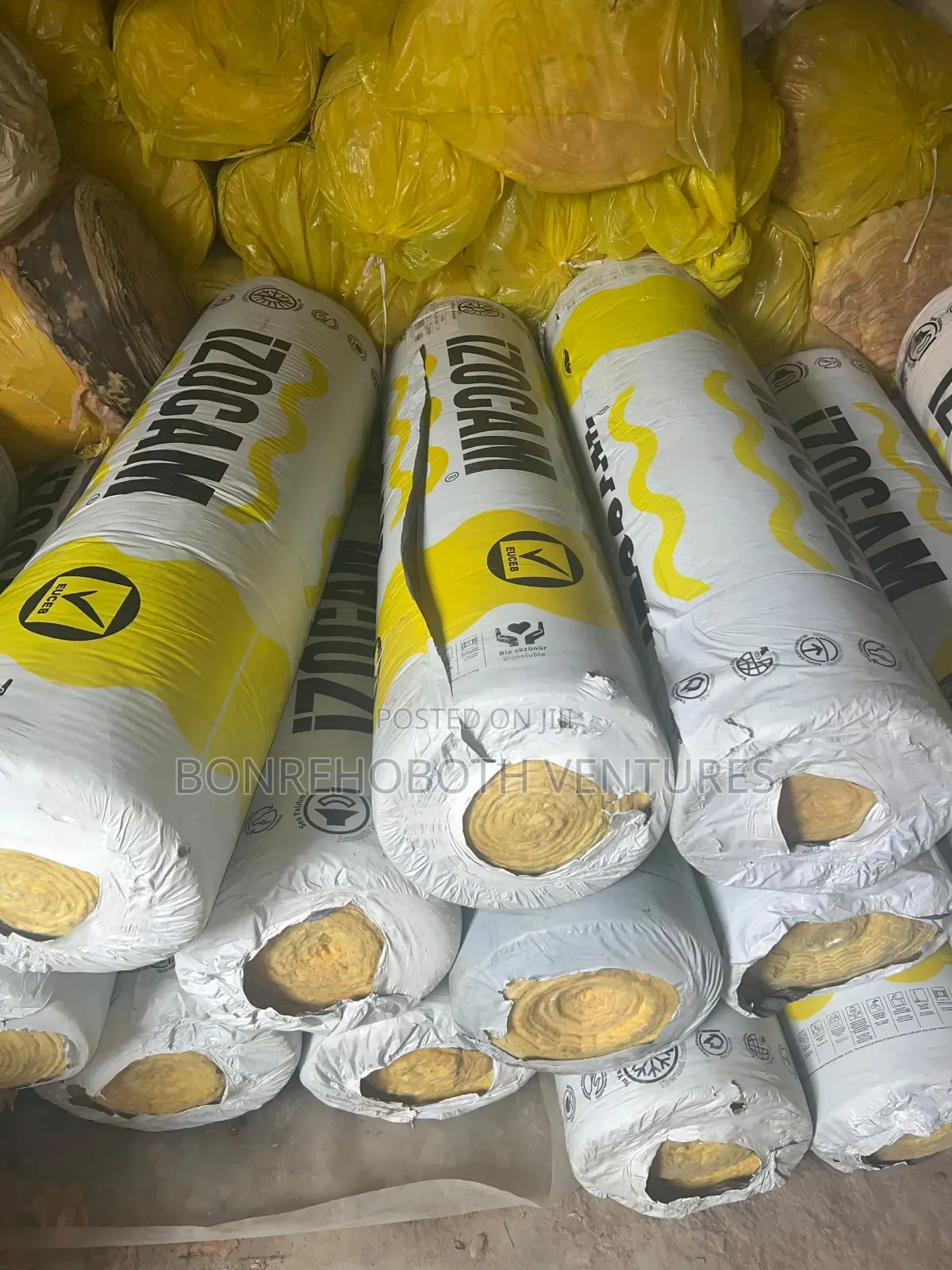 Fiberglass Insulation With Aluminum Foil