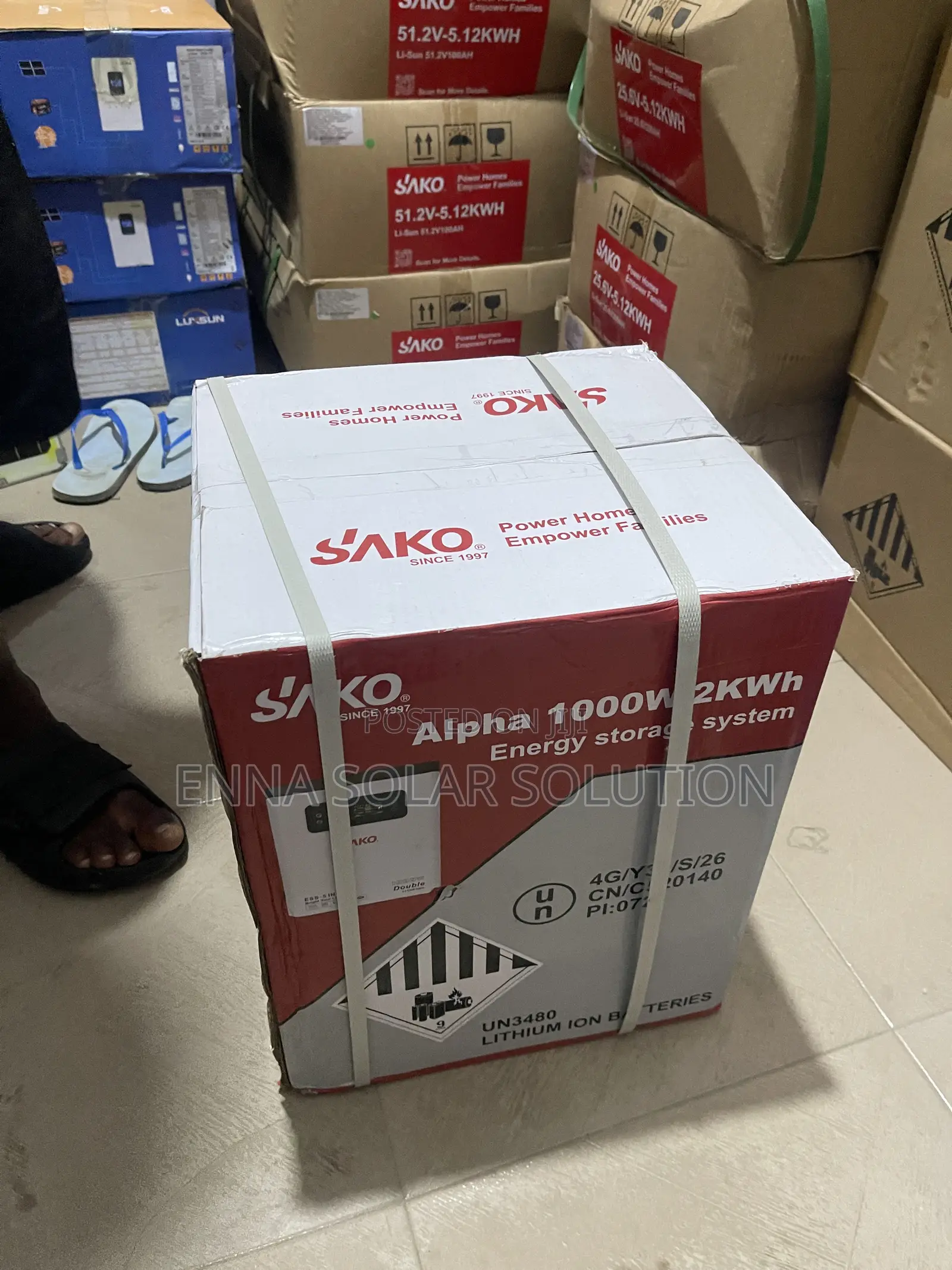 Sako 1000w/2kwh Energy Storage System (Solar Gen)