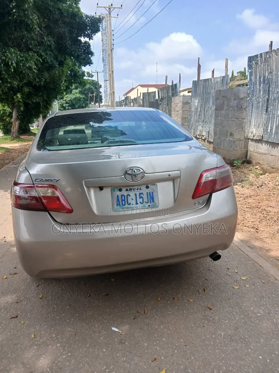 Toyota Camry 2008 Gold