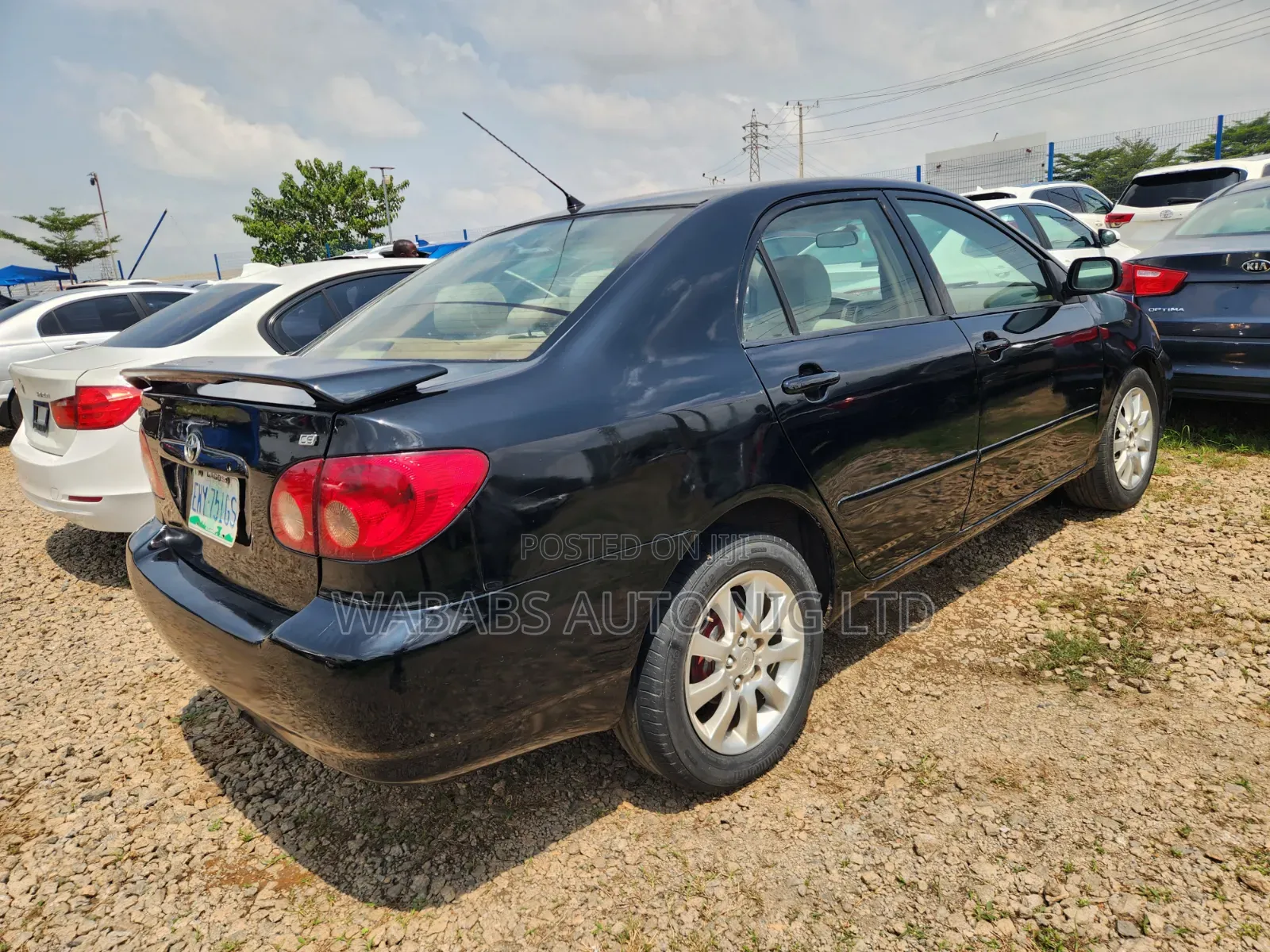 Toyota Corolla 2005 Black