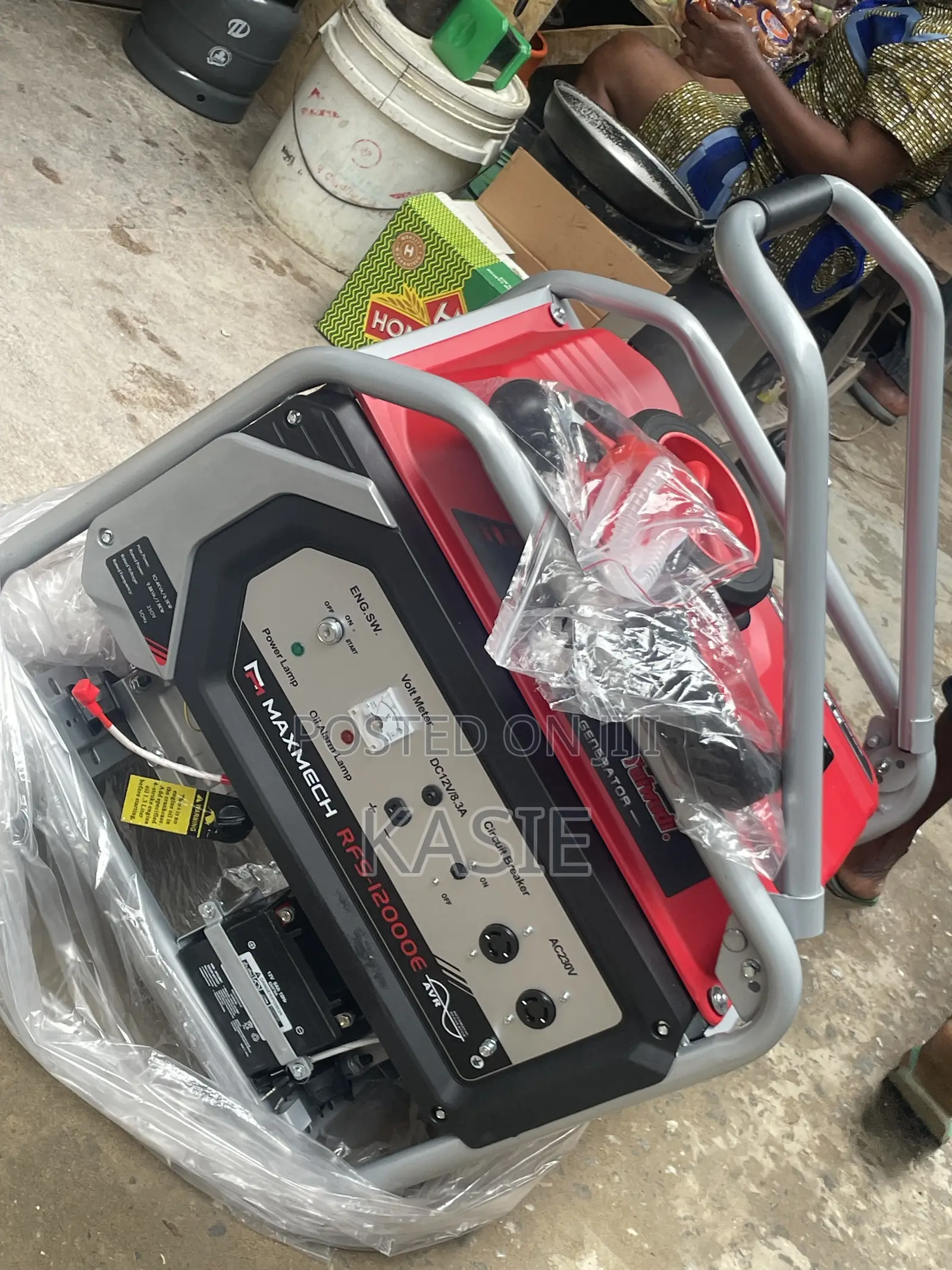 Rfs12000e 12.5kva Original Maxmech Petrol Generator