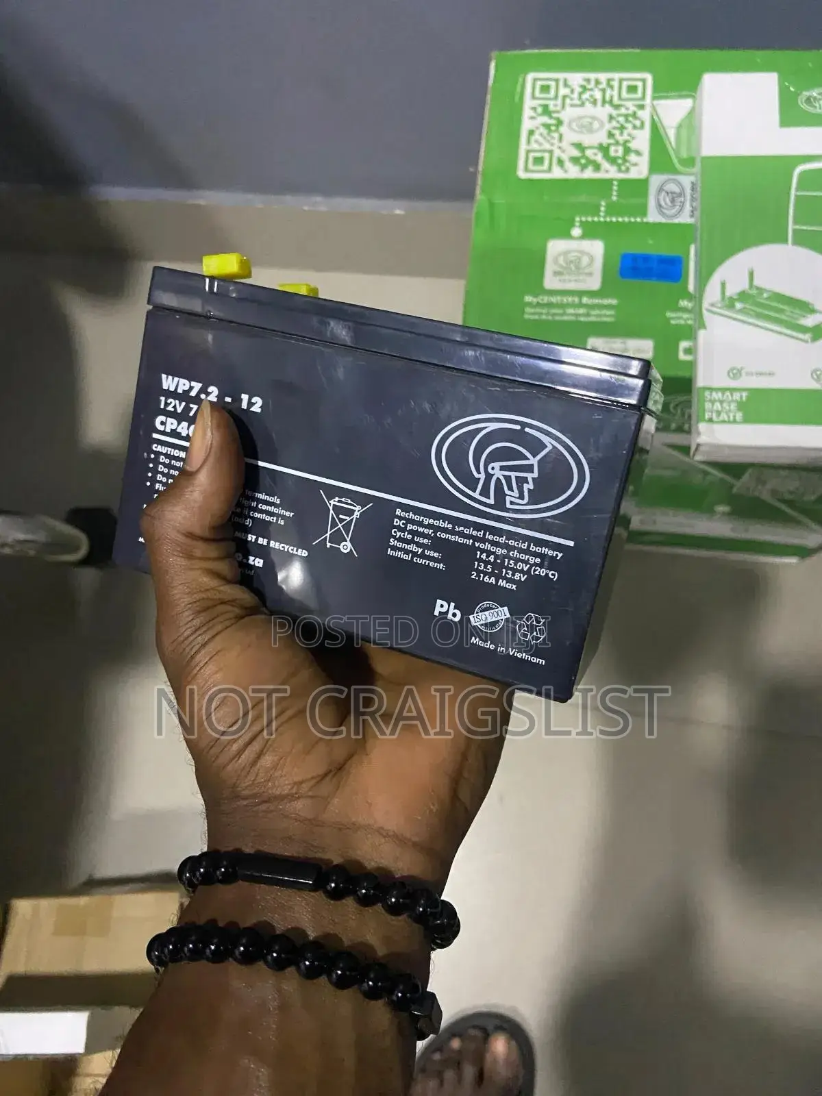 Centurion D6 D10 Battery – Original Supply, Lagos Delivery