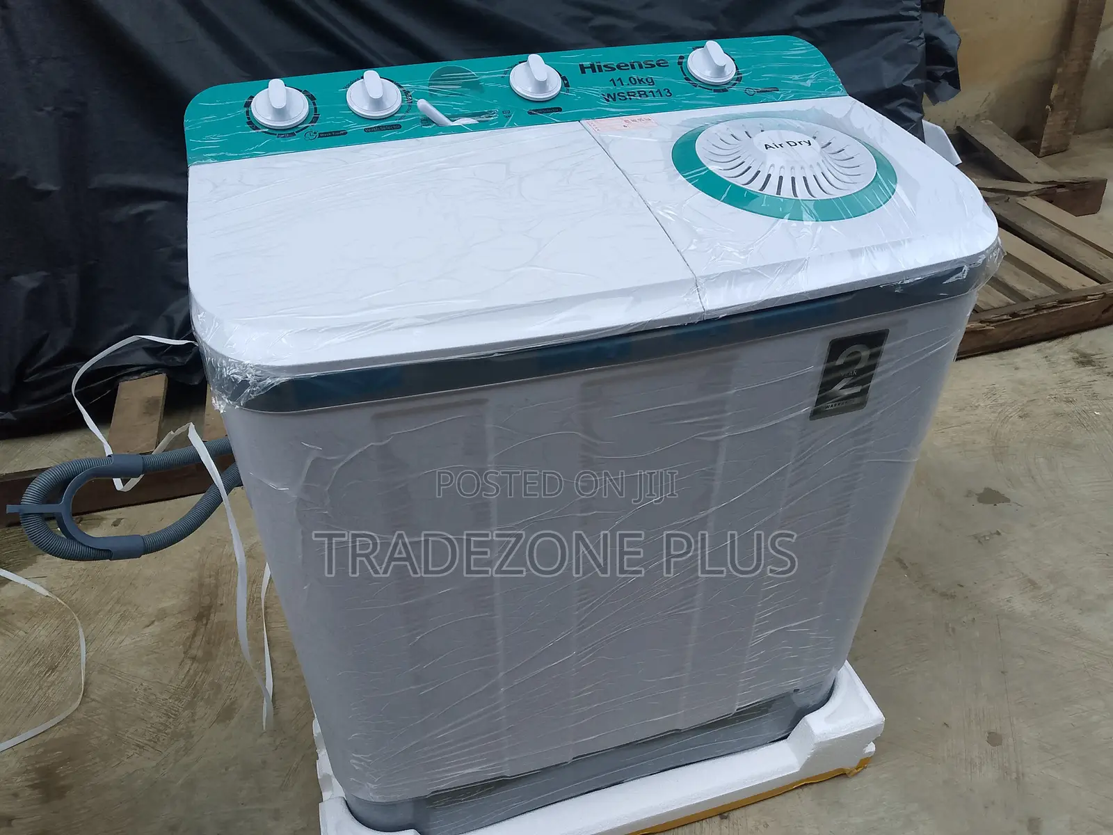 Hisense 11KG Washing Machine WSRB113 – Large Load Capacity