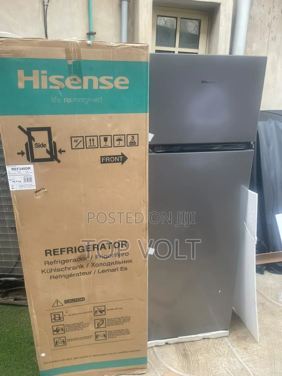 Hisense 240 Litres No Frost Top Freezer Fridge