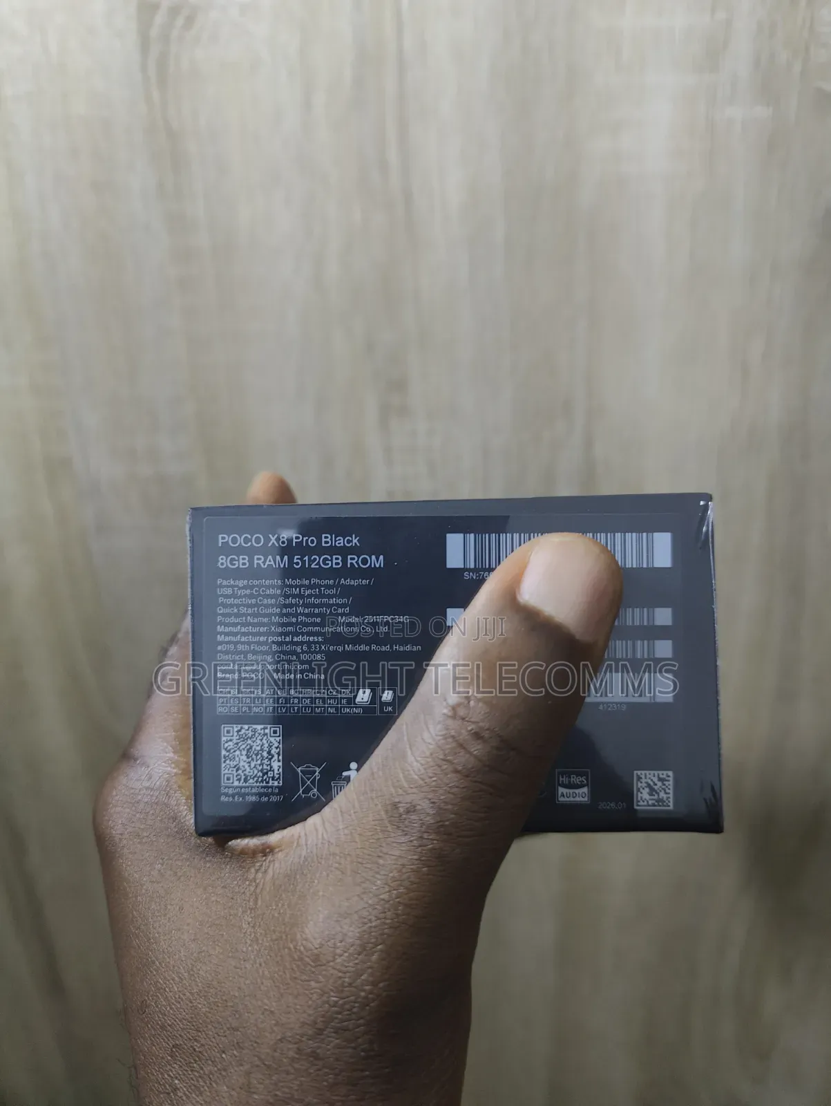 New Xiaomi Poco X8 Pro 512 GB Black