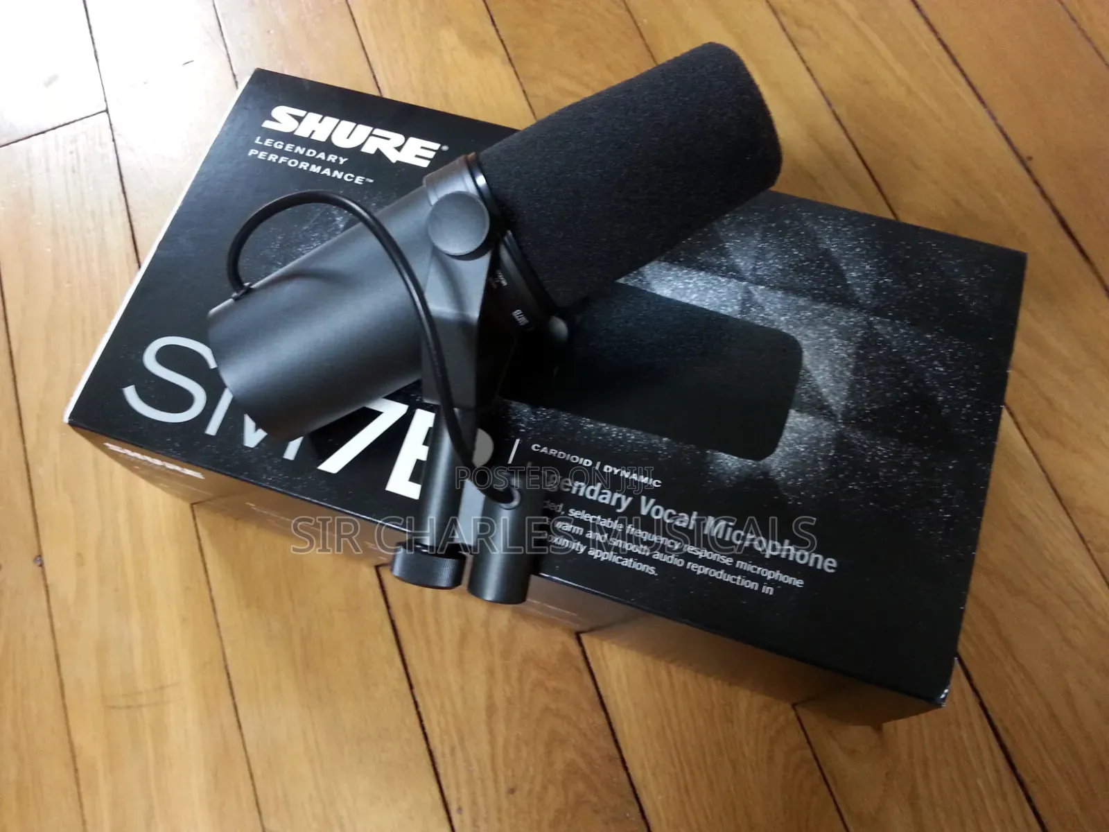 Shure Sm7b Podcasts Dynamic Microphone
