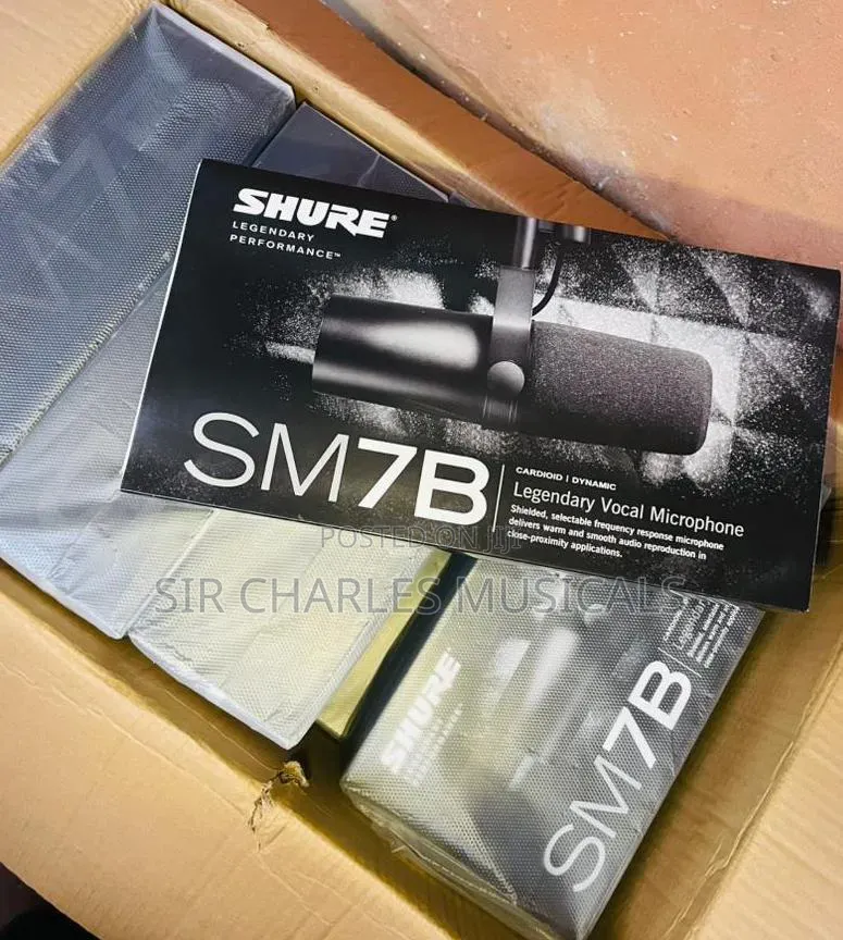 Shure Sm7b Podcasts Dynamic Microphone