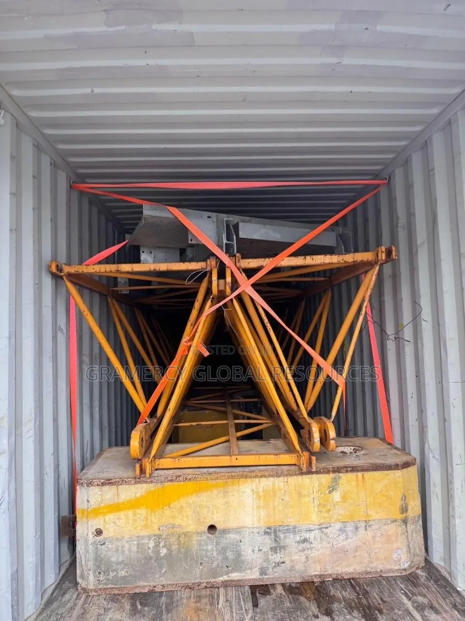Foreign Used Tokunbo Potain Mc120 Tower Crane