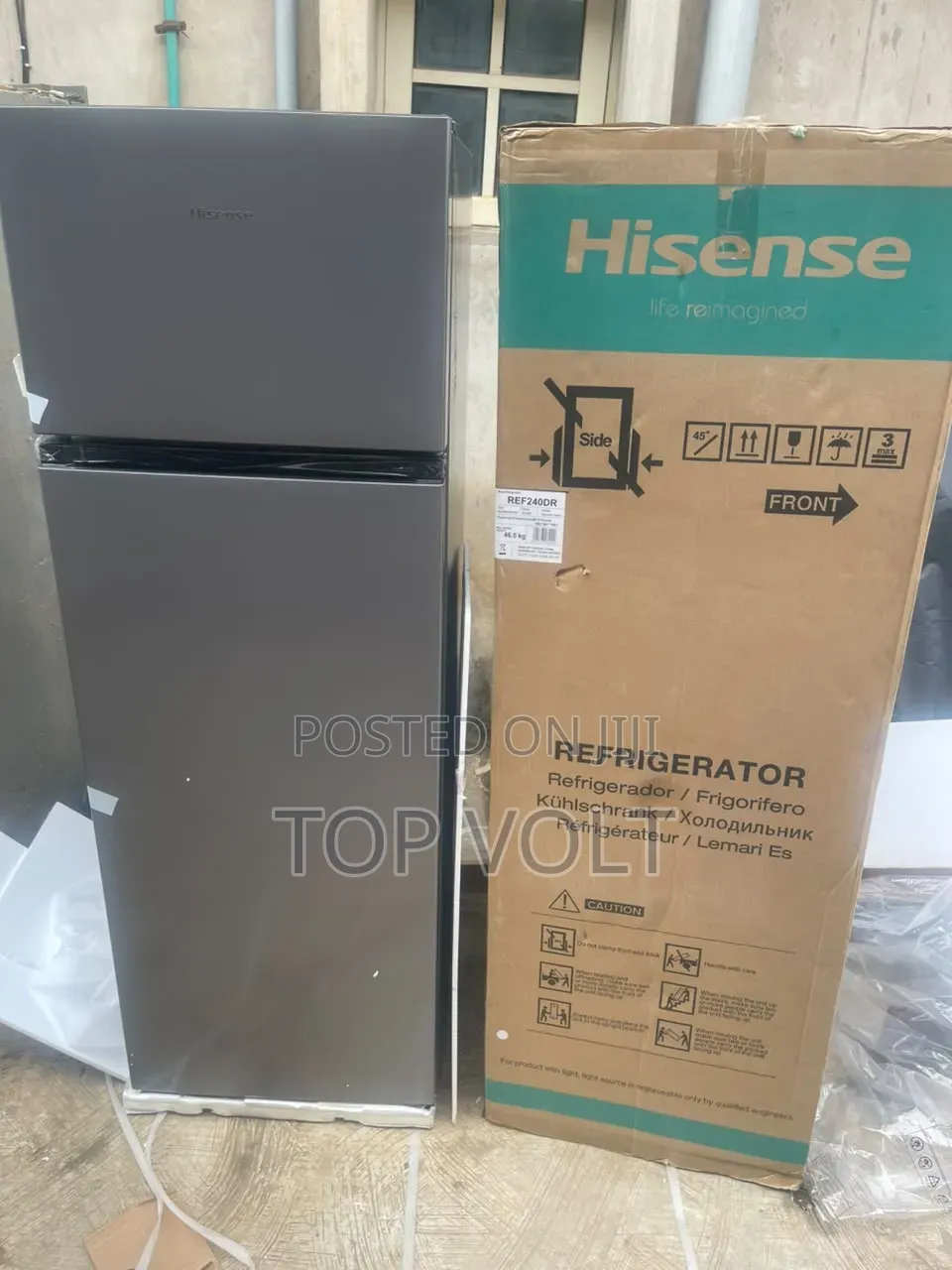 Hisense 240L Low Noise Refrigerator REF240DR