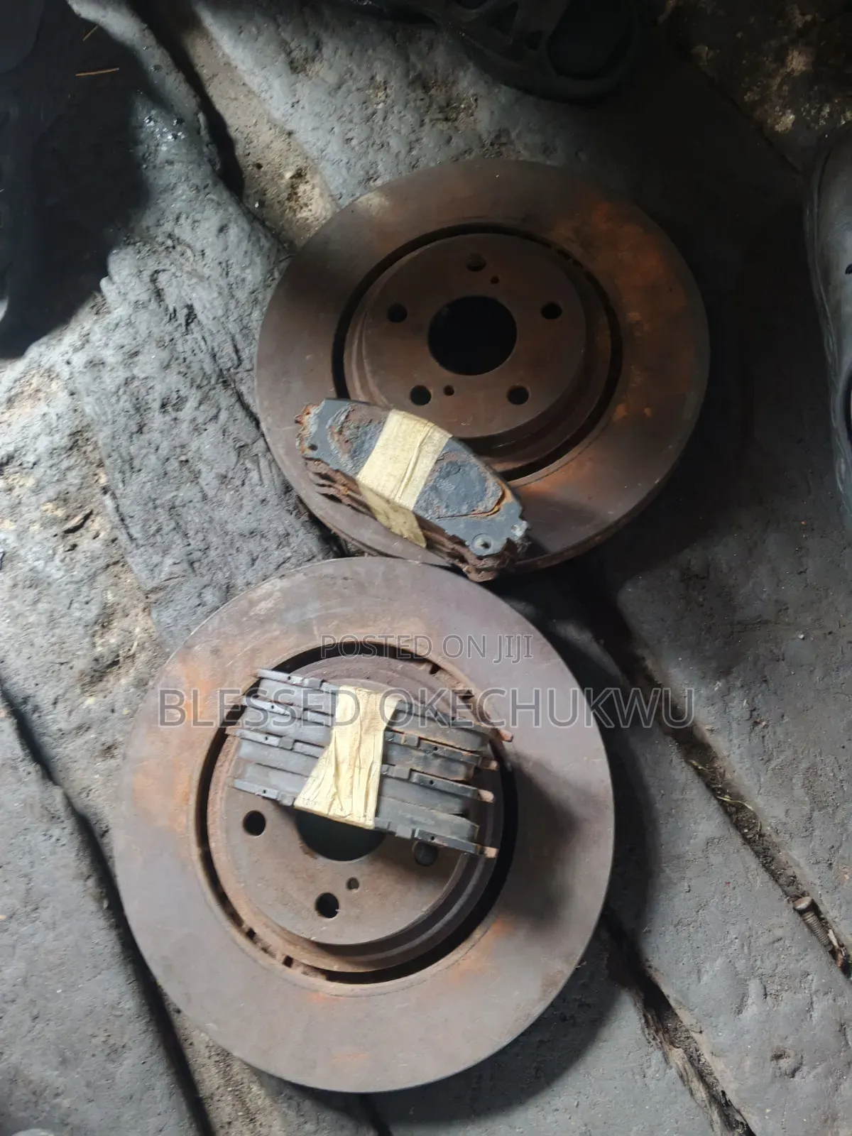 Front Brake Disc and Brake Pad Lexus RX 350 Direct Tokunbo