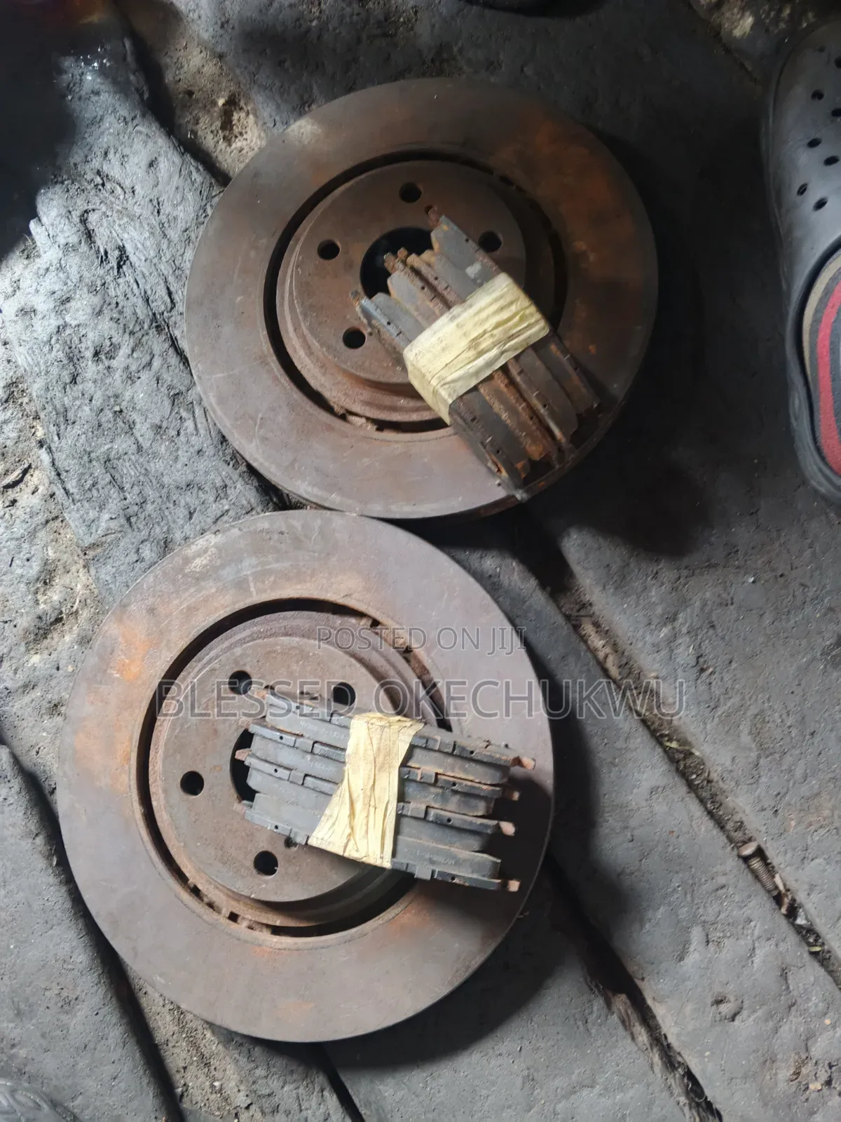 Front Brake Disc and Brake Pad Lexus RX 350 Direct Tokunbo