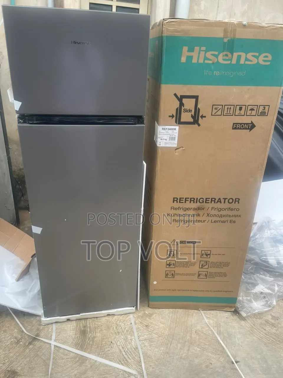 Hisense REF240DR Top Freezer Fridge