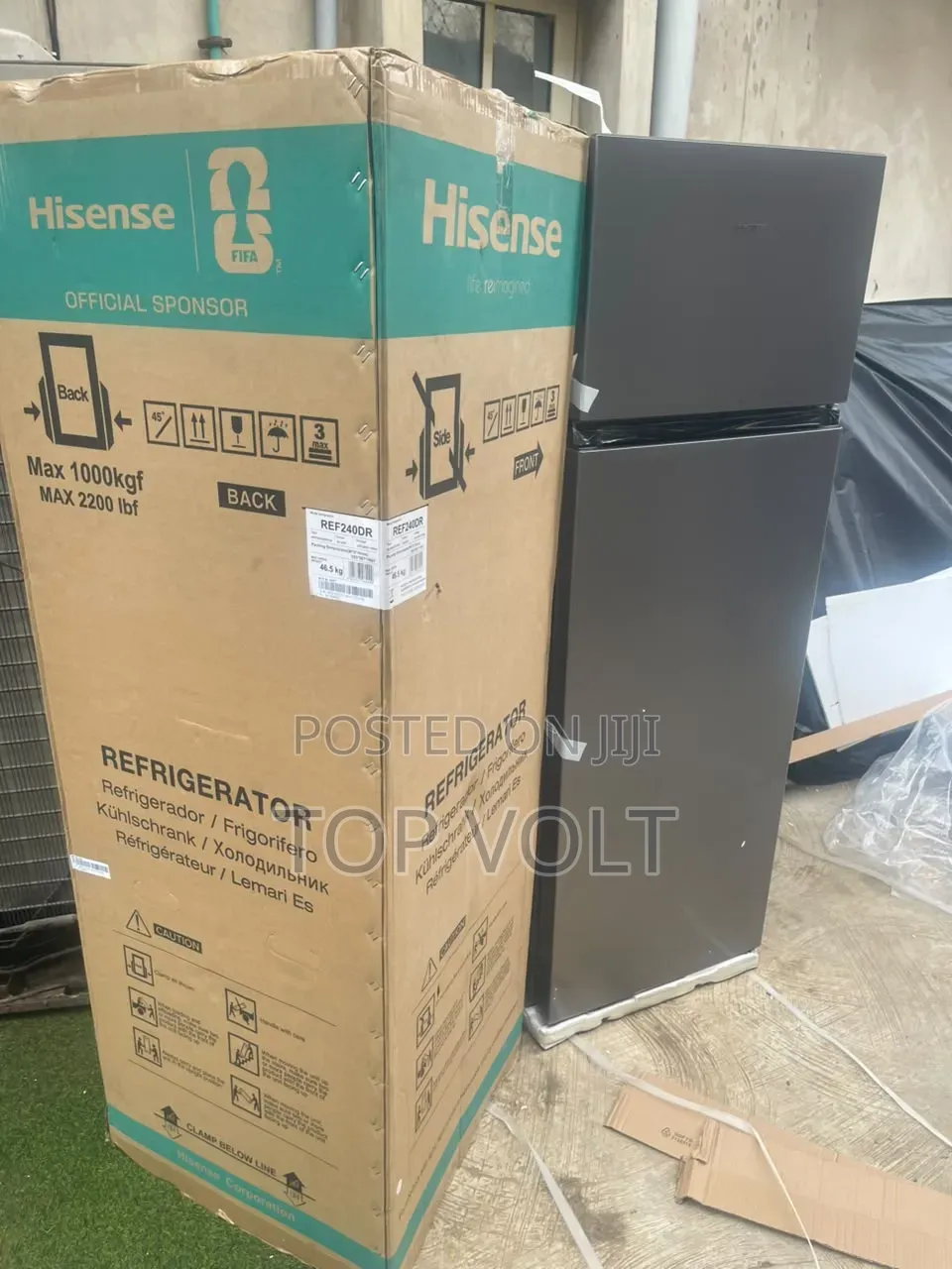 Hisense REF240DR Top Freezer Fridge