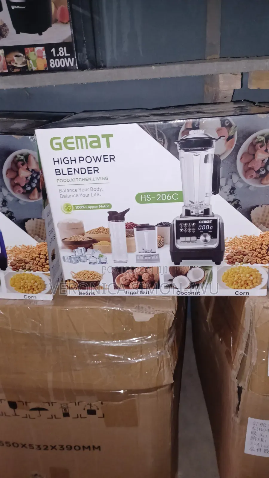 Geemat 3in1 High Power Professional Blender