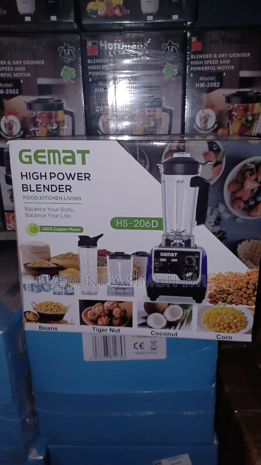 Geemat 3in1 High Power Professional Blender