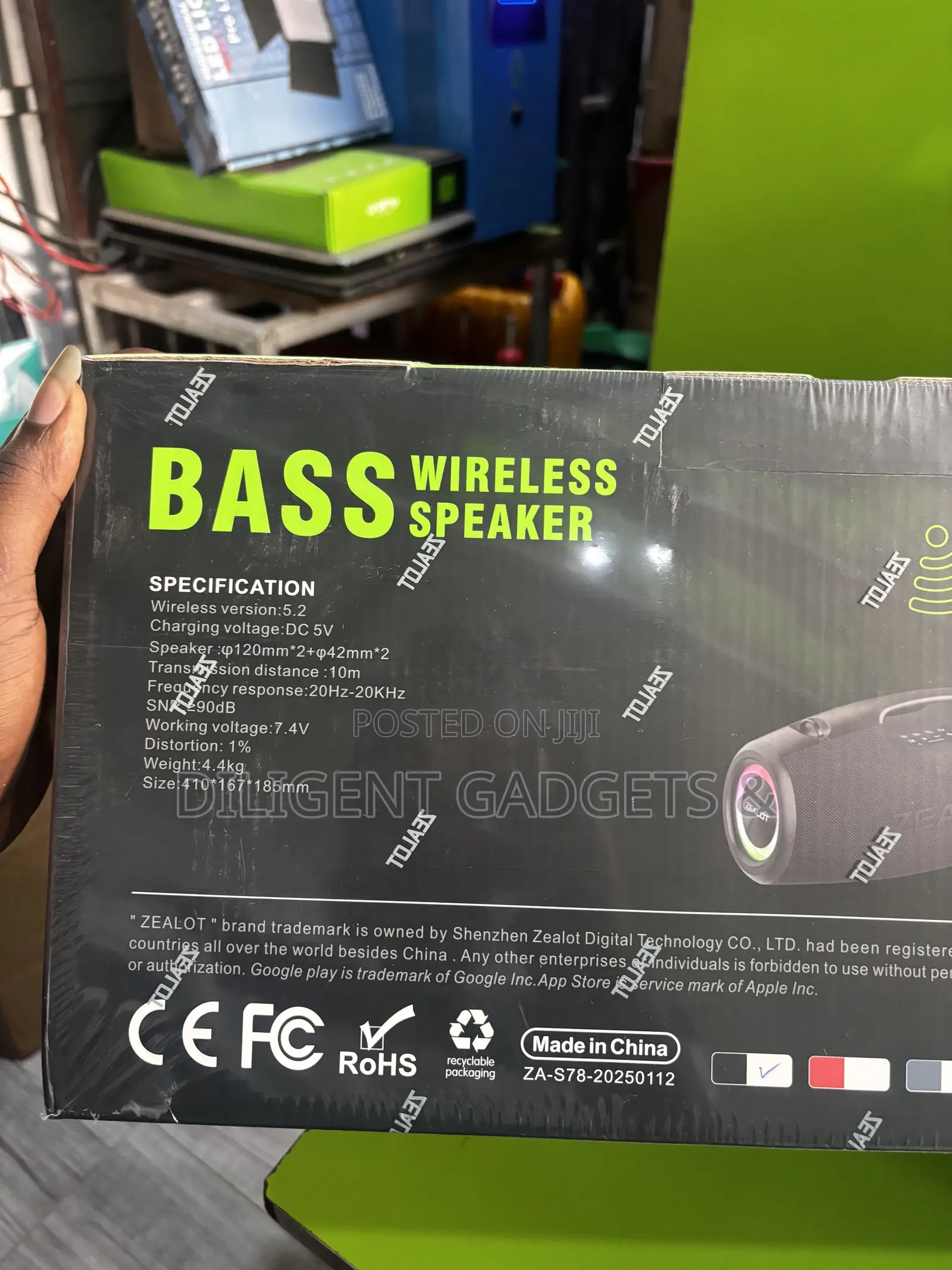Zealot S78 Powerful Bluetooth Speaker – Deep Bass | Party Speaker