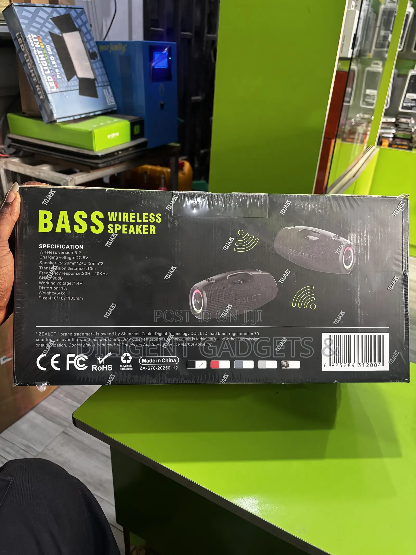 Zealot S78 Powerful Bluetooth Speaker – Deep Bass | Party Speaker