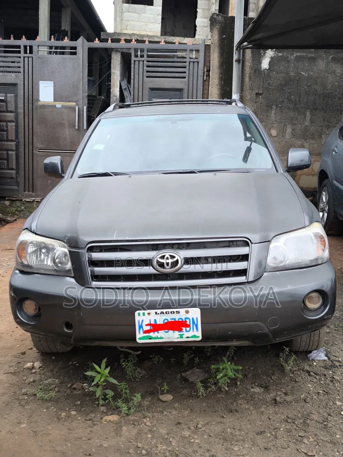 Toyota Highlander Limited V6 2005 Gray