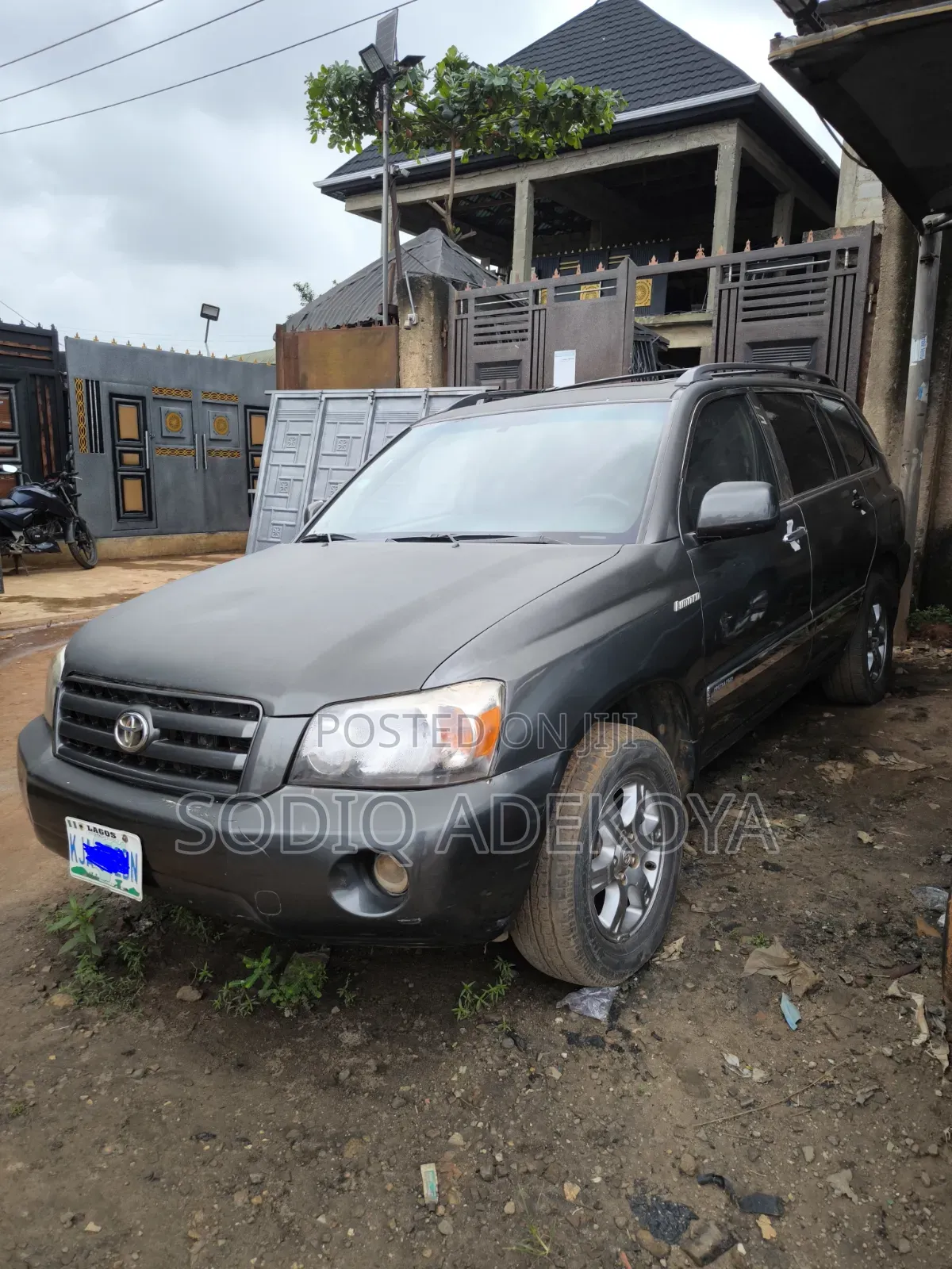 Toyota Highlander Limited V6 2005 Gray