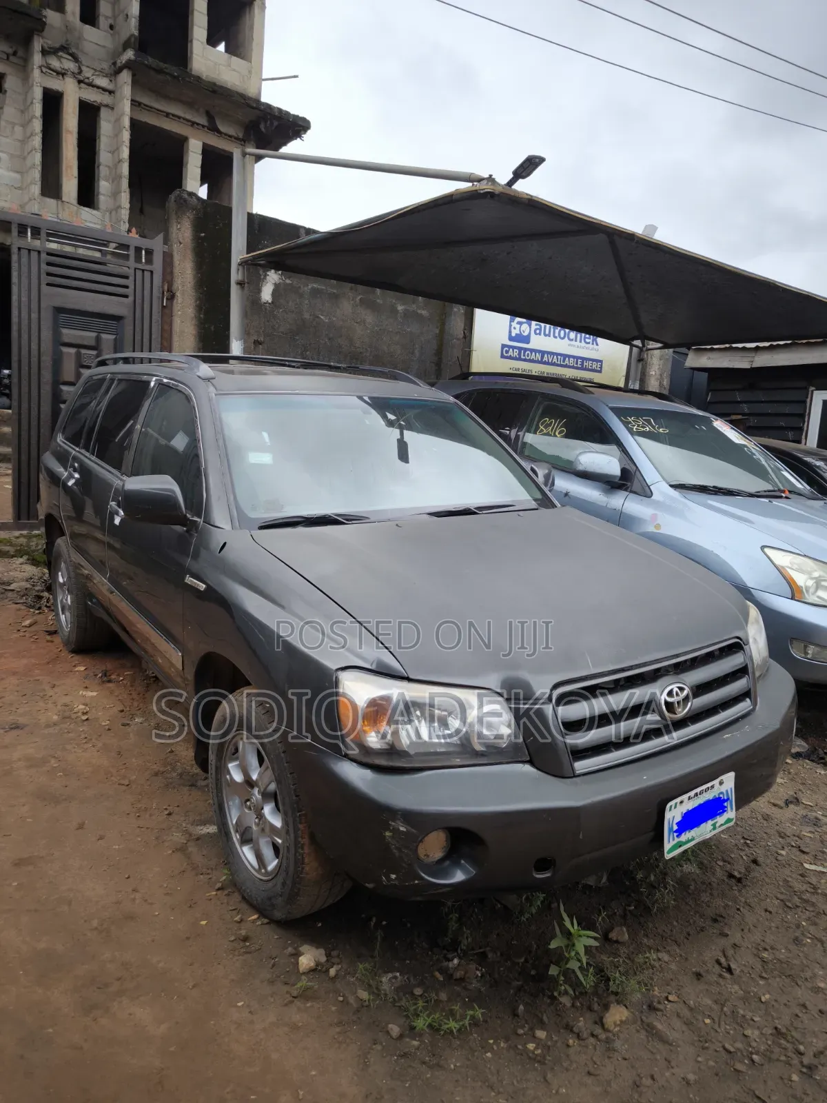 Toyota Highlander Limited V6 2005 Gray