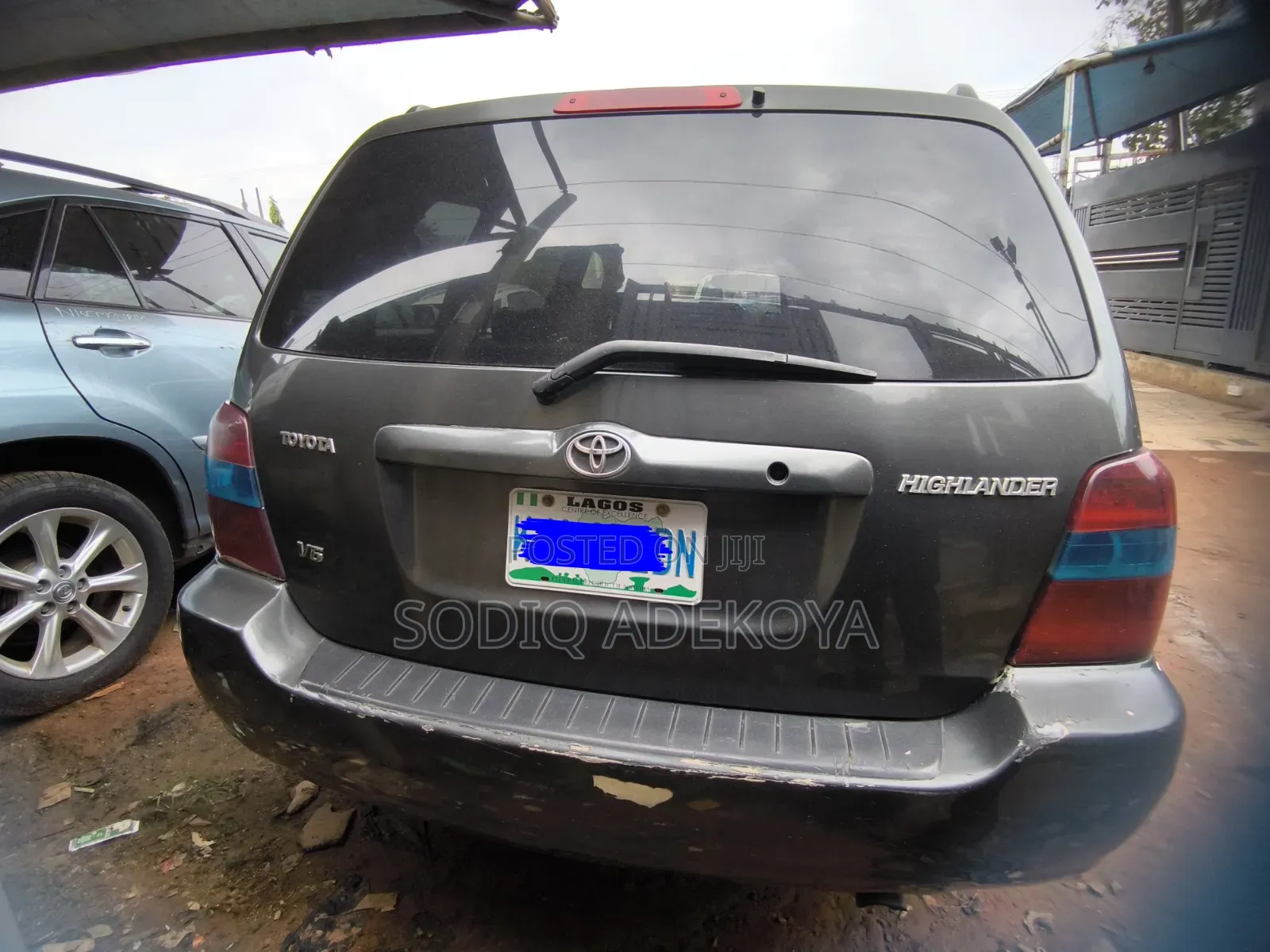 Toyota Highlander Limited V6 2005 Gray