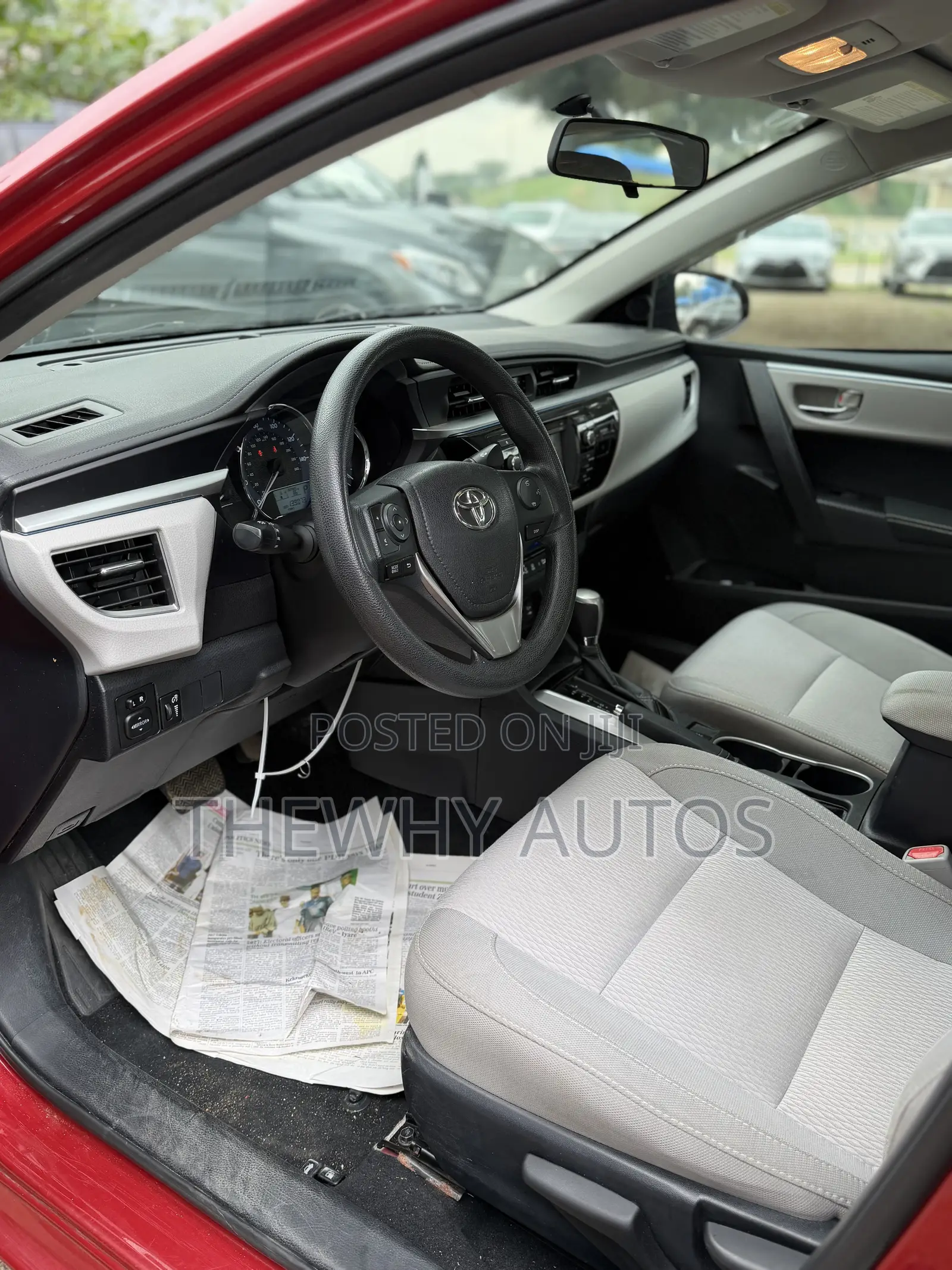 Toyota Corolla LE 4dr Sedan (1.8L 4cyl CVT) 2014 Red